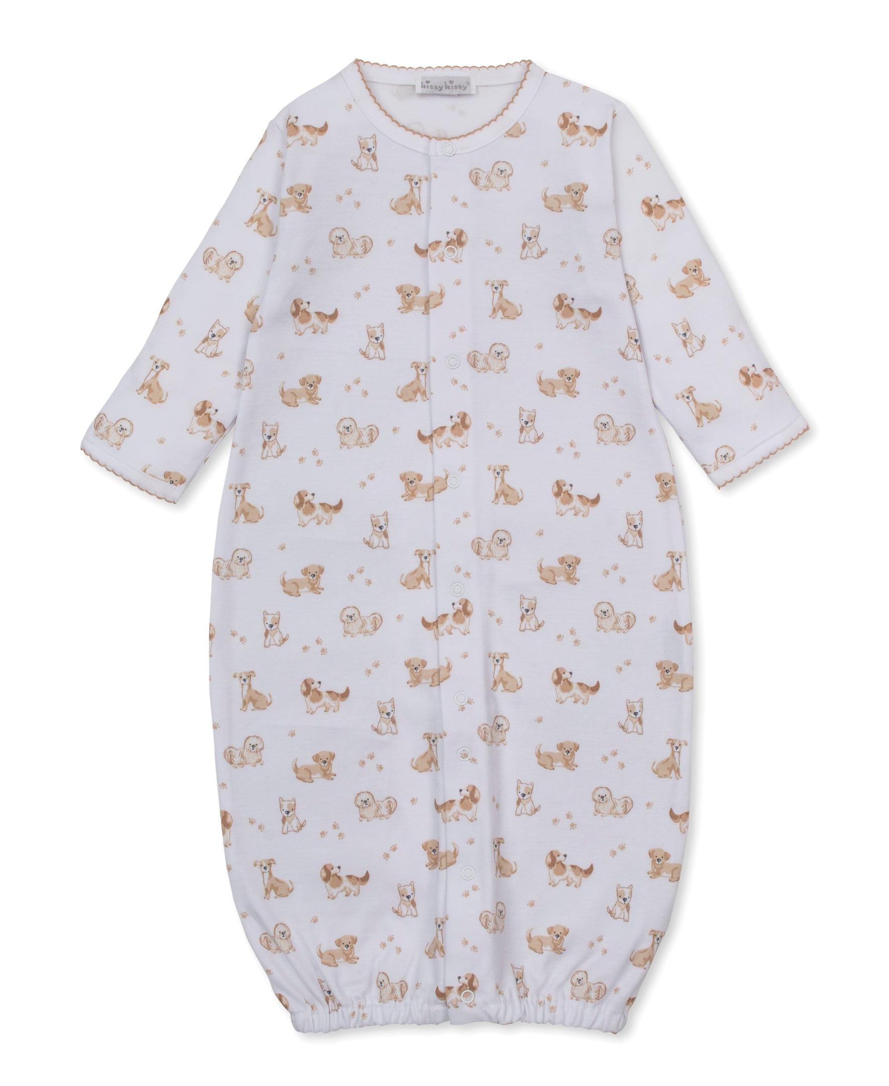 Puppy Paws Brown Convertible Gown