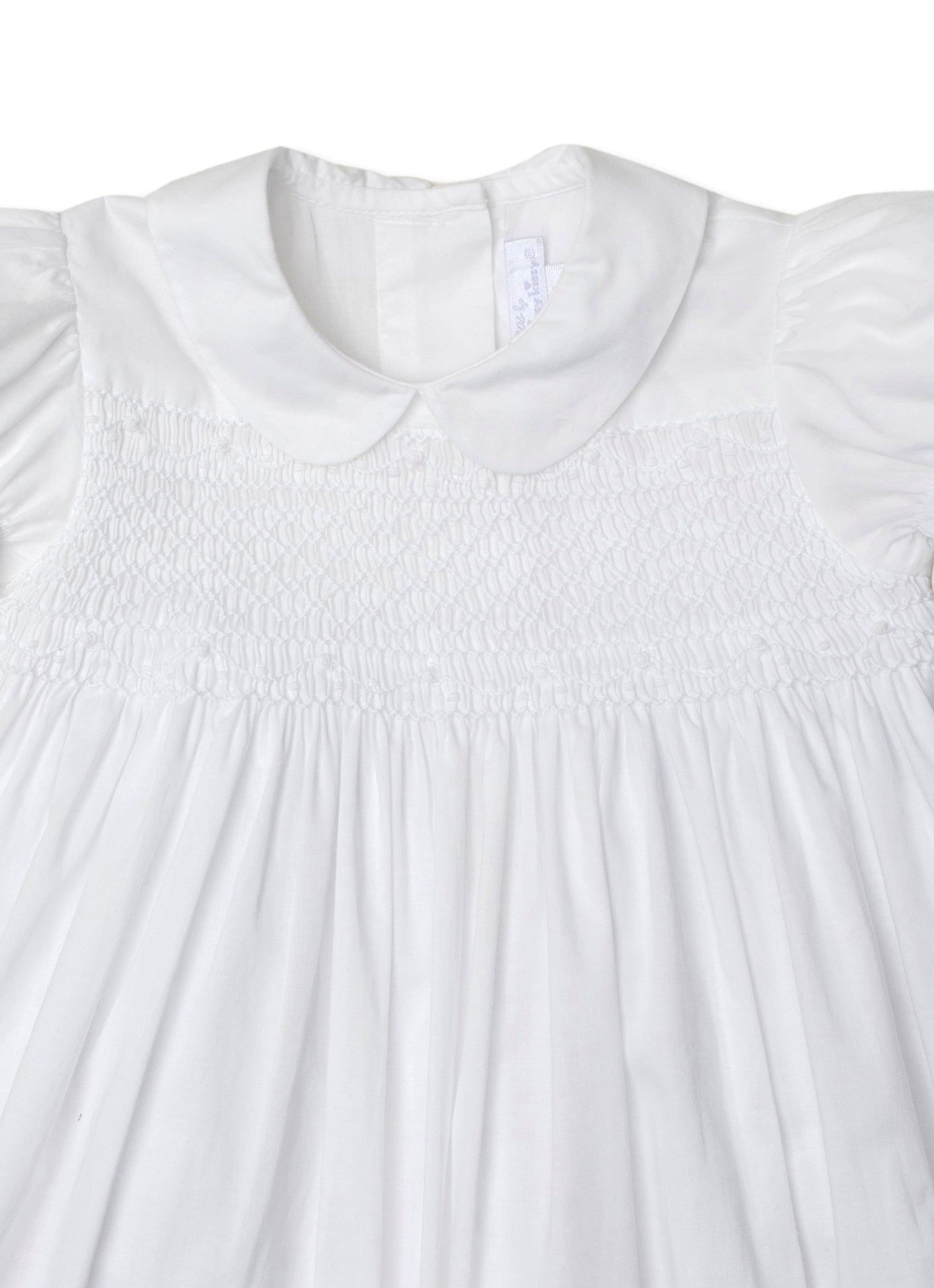 NEW Silene Christening Long Sleeve Gown & Hat Set - Kissy Kissy