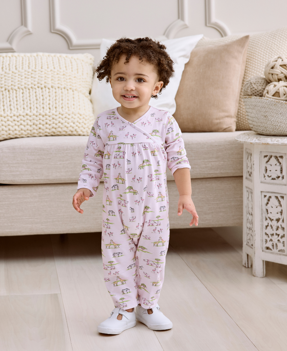 Pink Jungle Safari Playsuit - Kissy Kissy