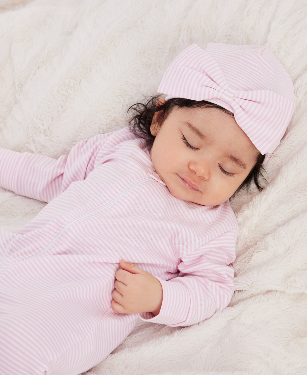 Simple Stripes Pink Hat - Kissy Kissy