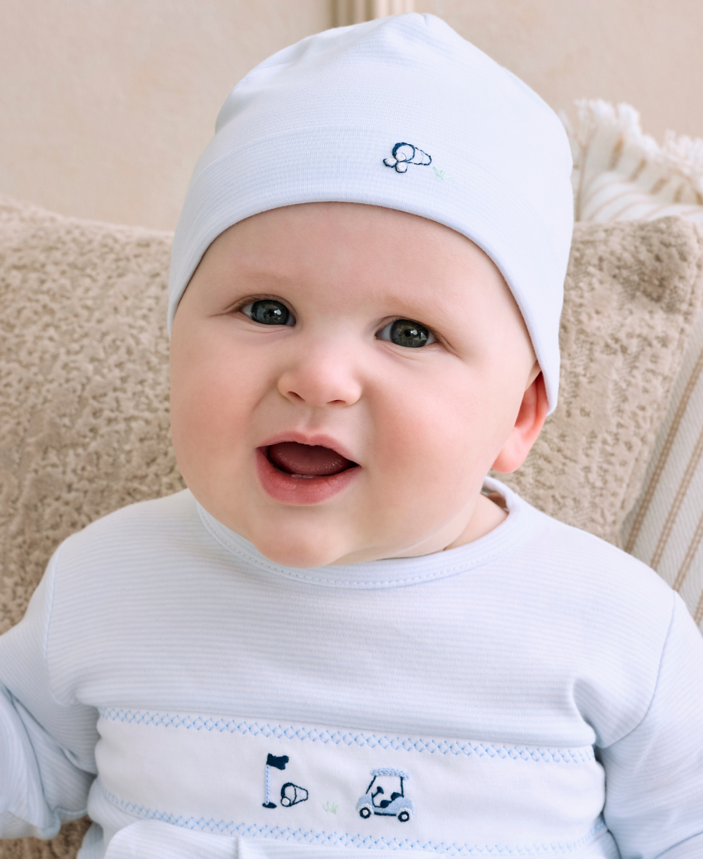 Premier Golf Championship Hand Emb. Stripe Hat - Kissy Kissy