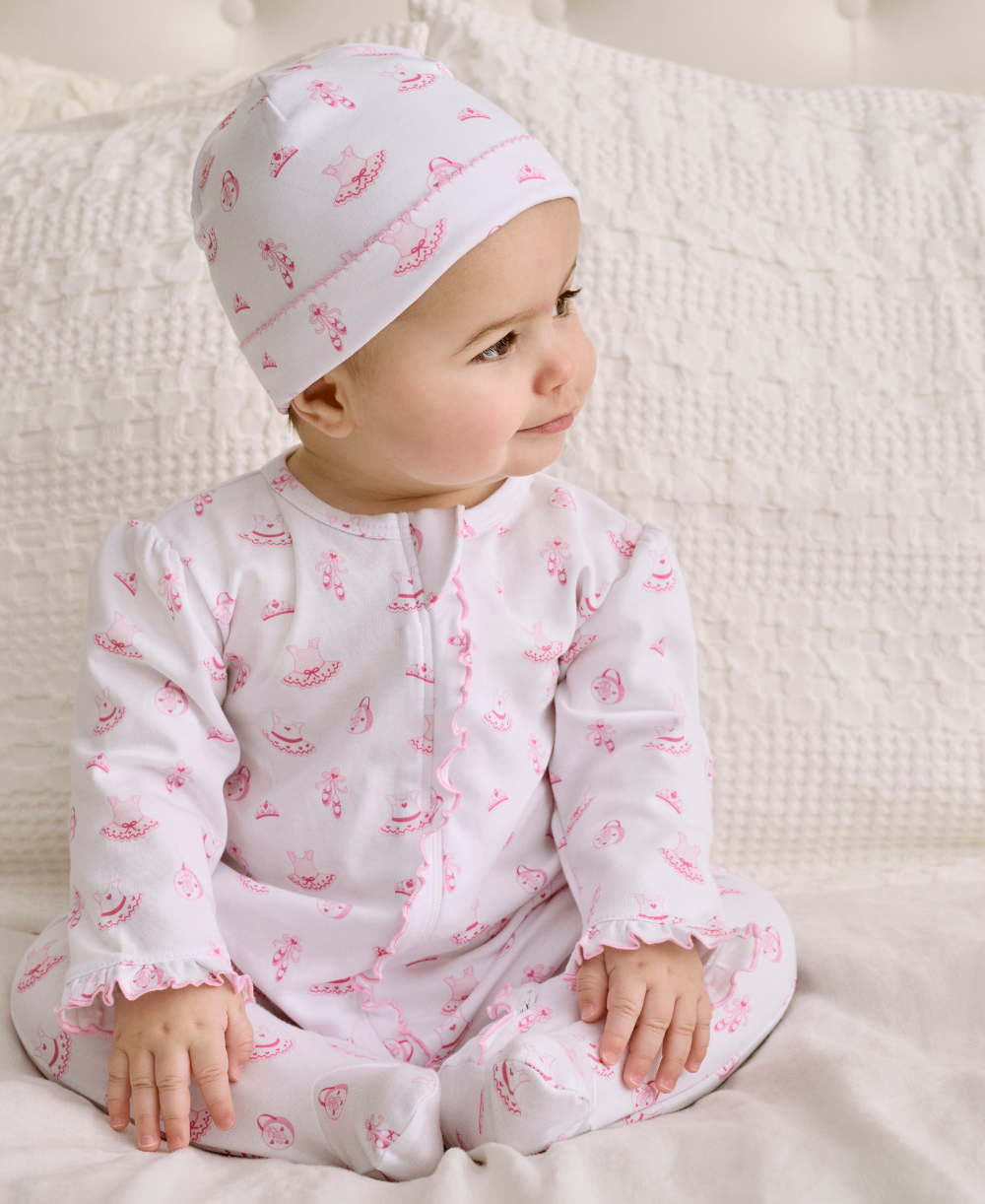 Ready to Dance Zip Footie - Kissy Kissy