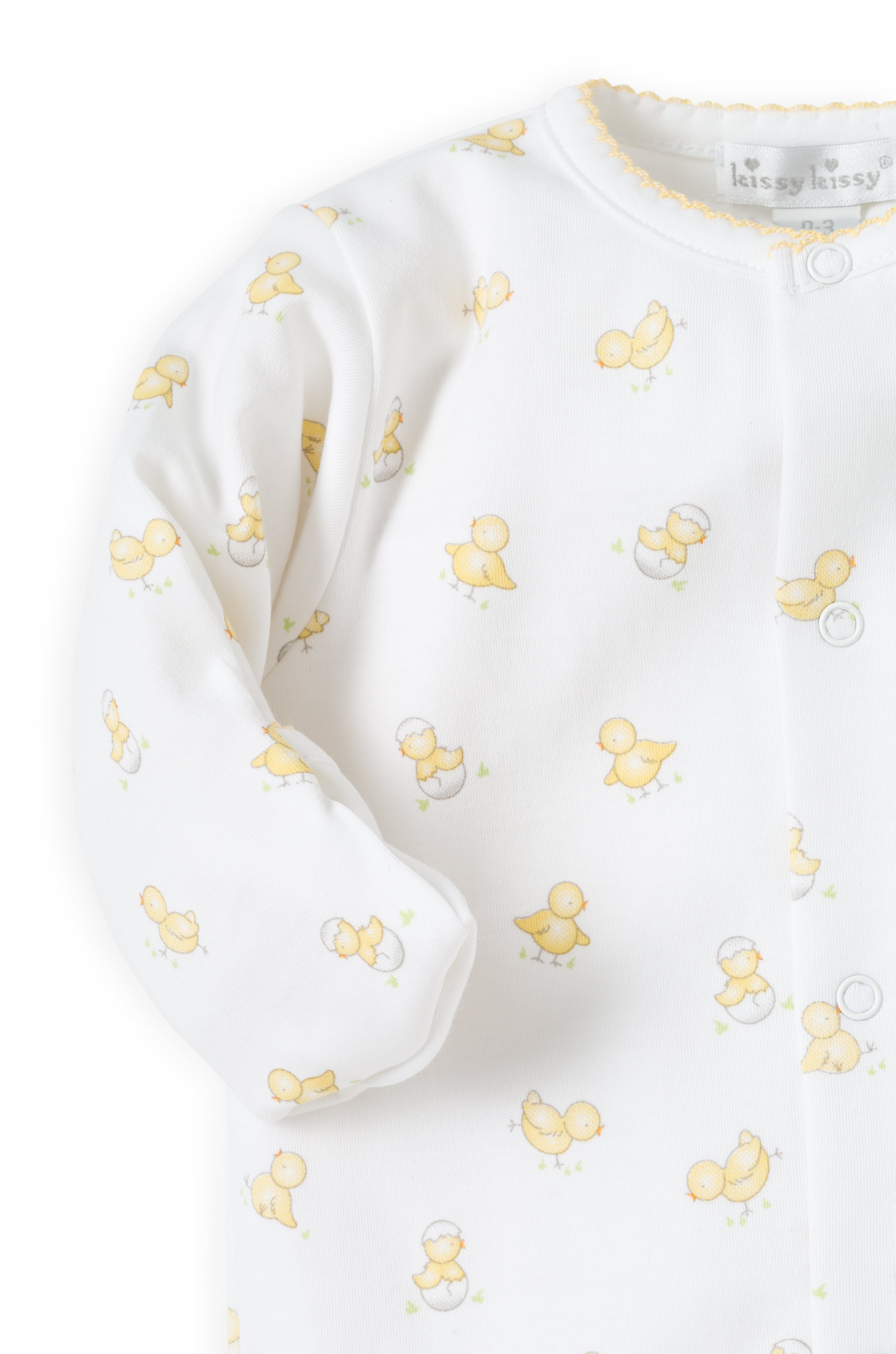 Hatchlings Print Footie - Kissy Kissy