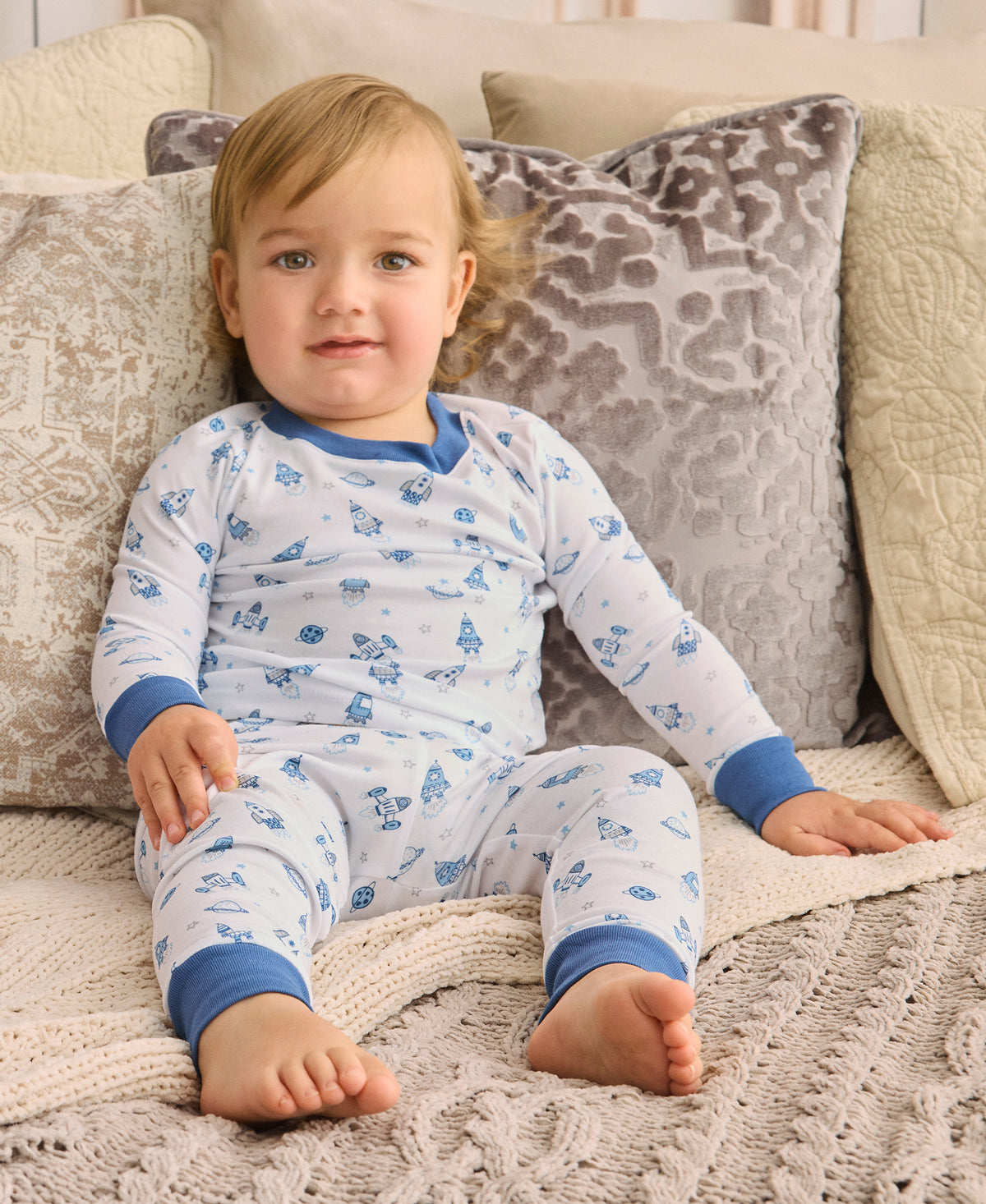 Space Race Pajama Set - Kissy Kissy