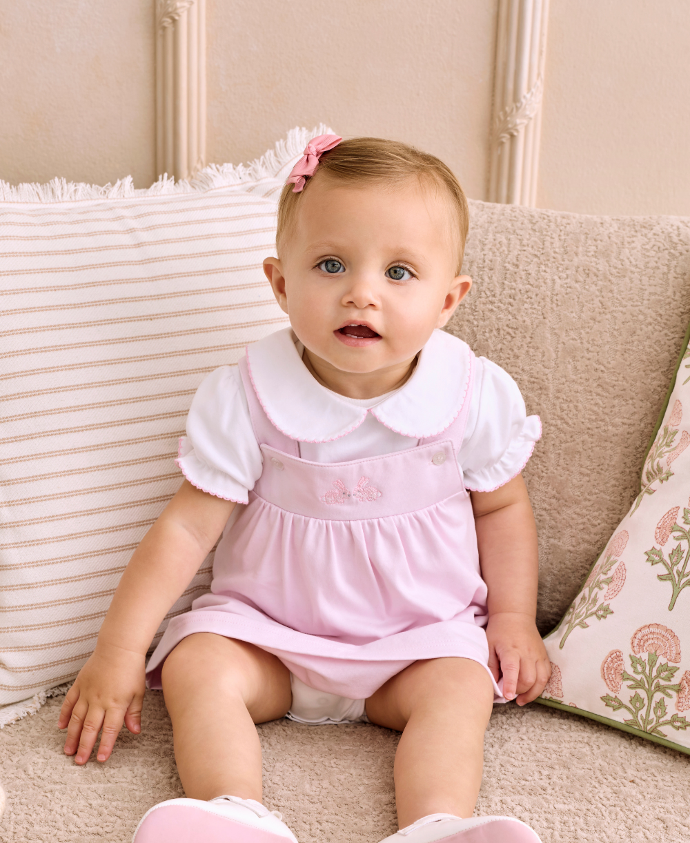 Springtime Bunny Fun Pink Jumper Set - Kissy Kissy