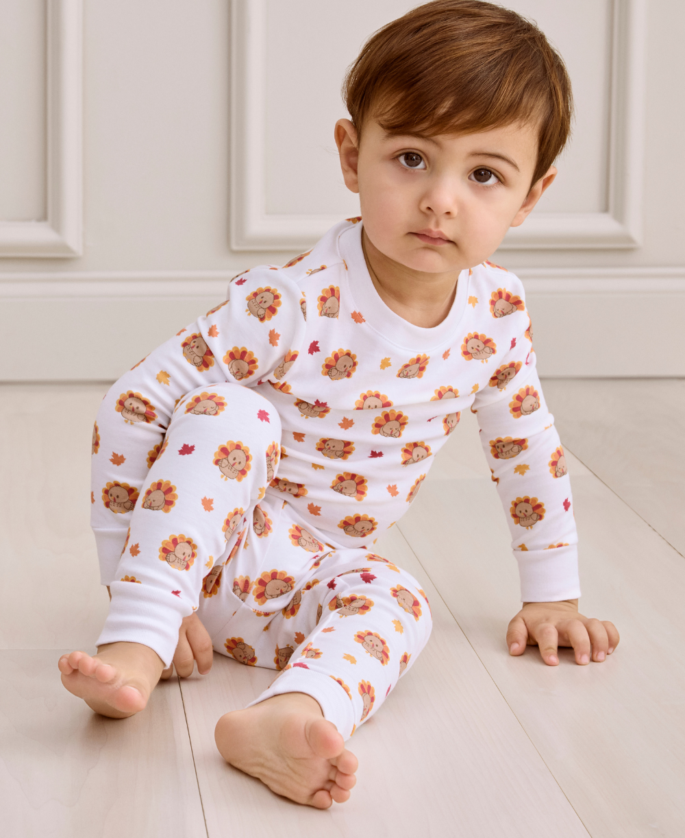 Turkey Team Pajama Set - Kissy Kissy