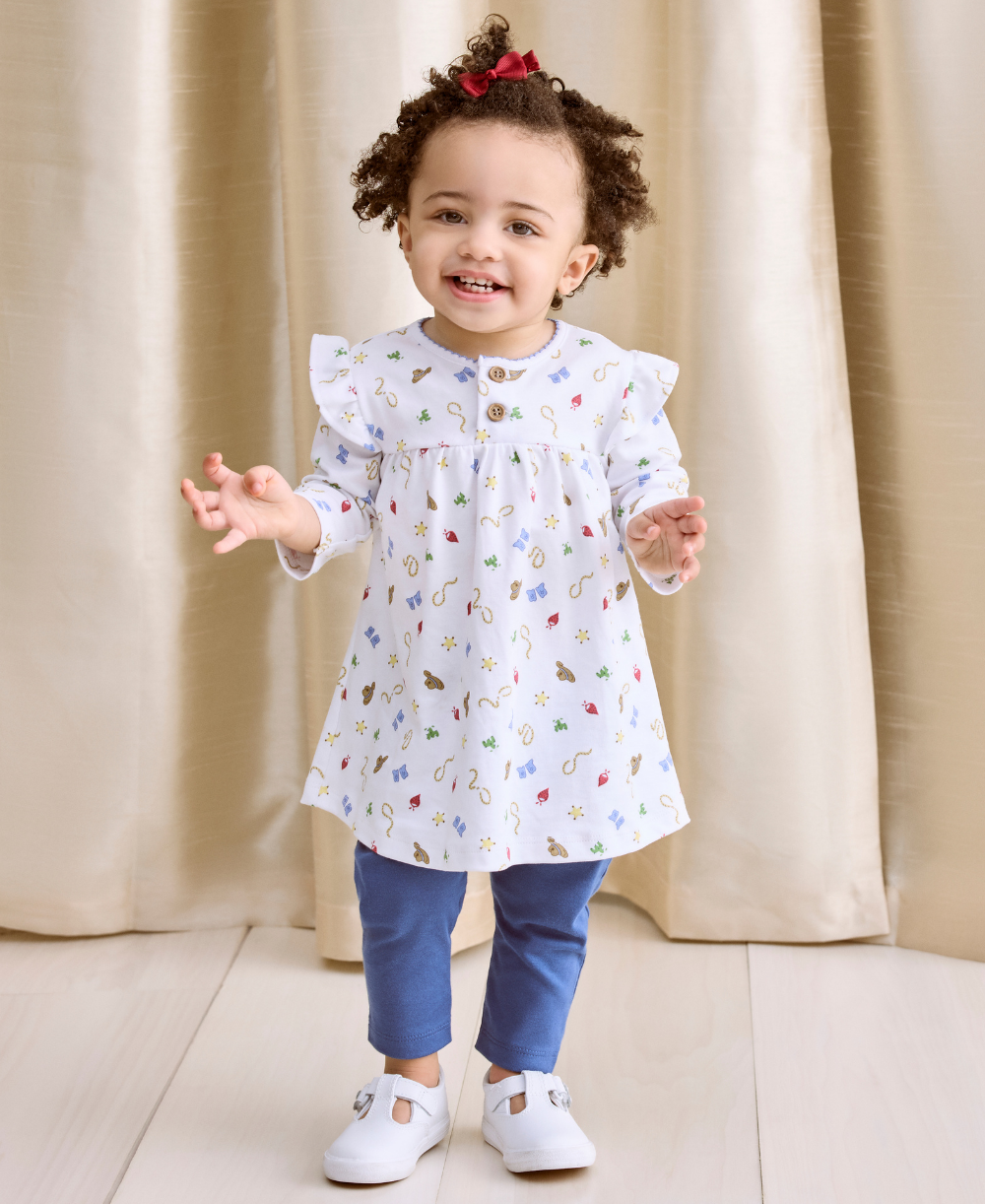 Western Cowboy Legging Dress Set - Kissy Kissy