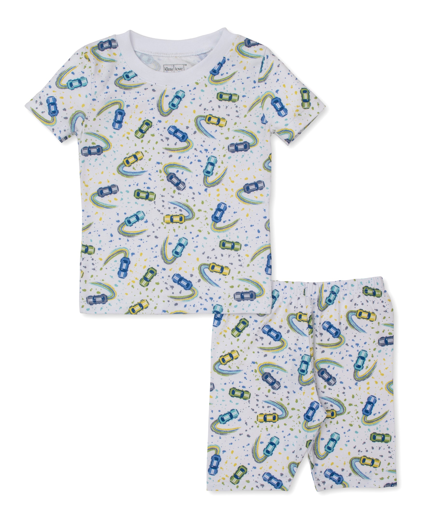 Kissy Love Speedsters StretchFlex Toddler Short Pajama Set - Kissy Kissy