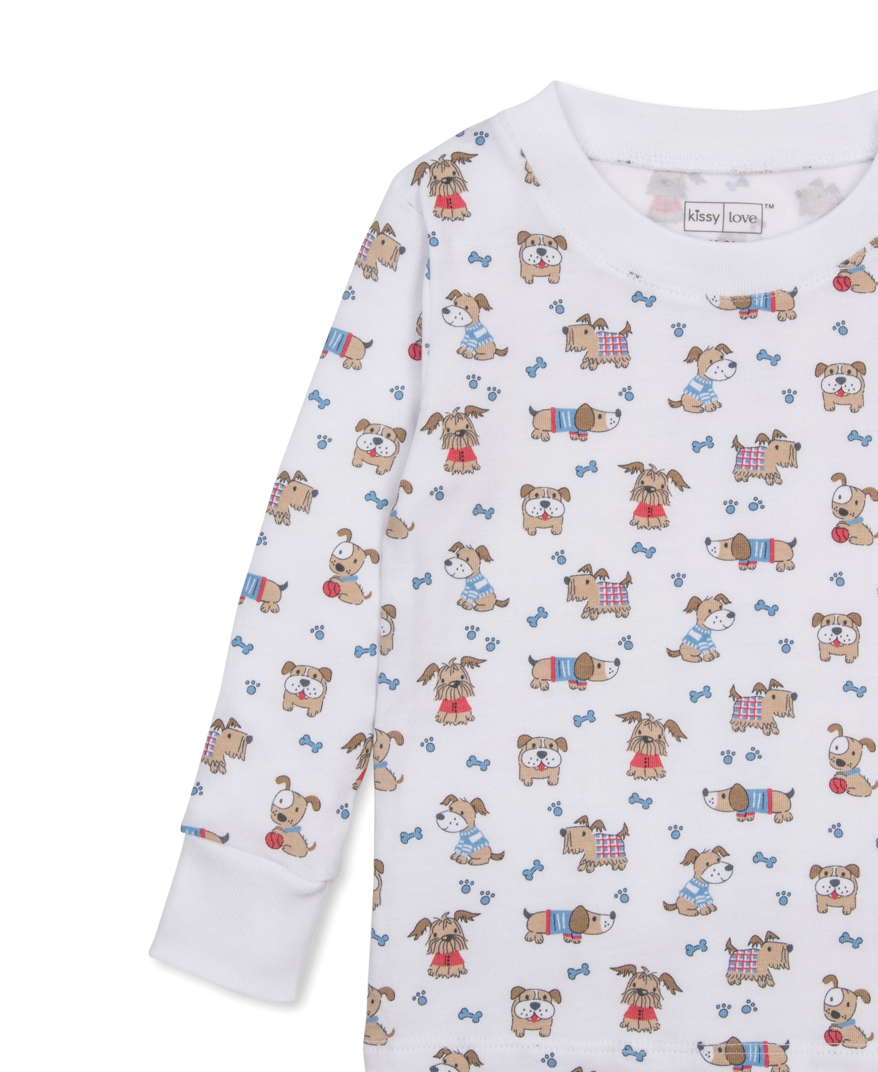 Kissy Love Dog Walk StretchFlex Pajama Set