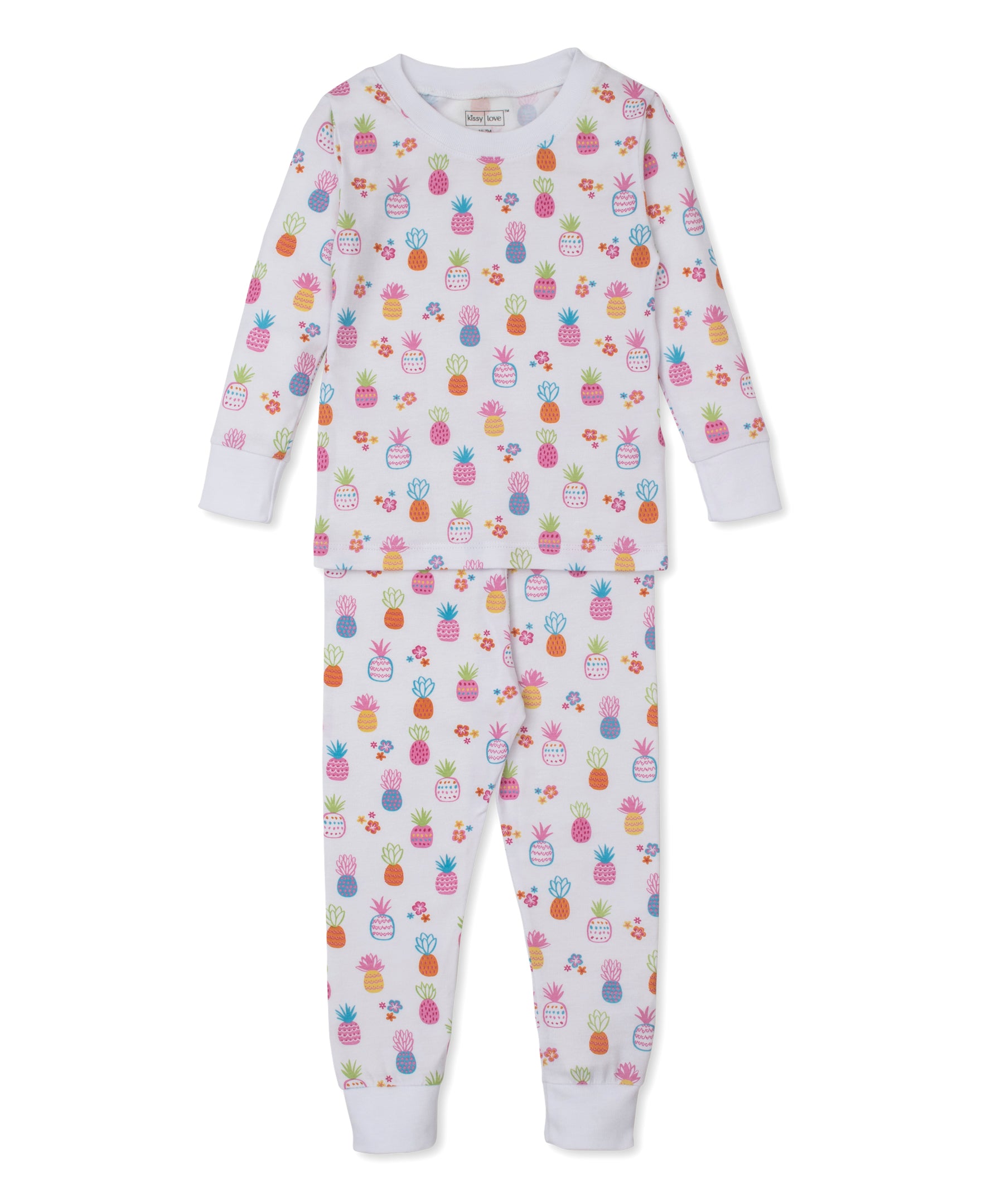 Kissy Love Pineapple Paradise StretchFlex Toddler Pajama Set - Kissy Kissy