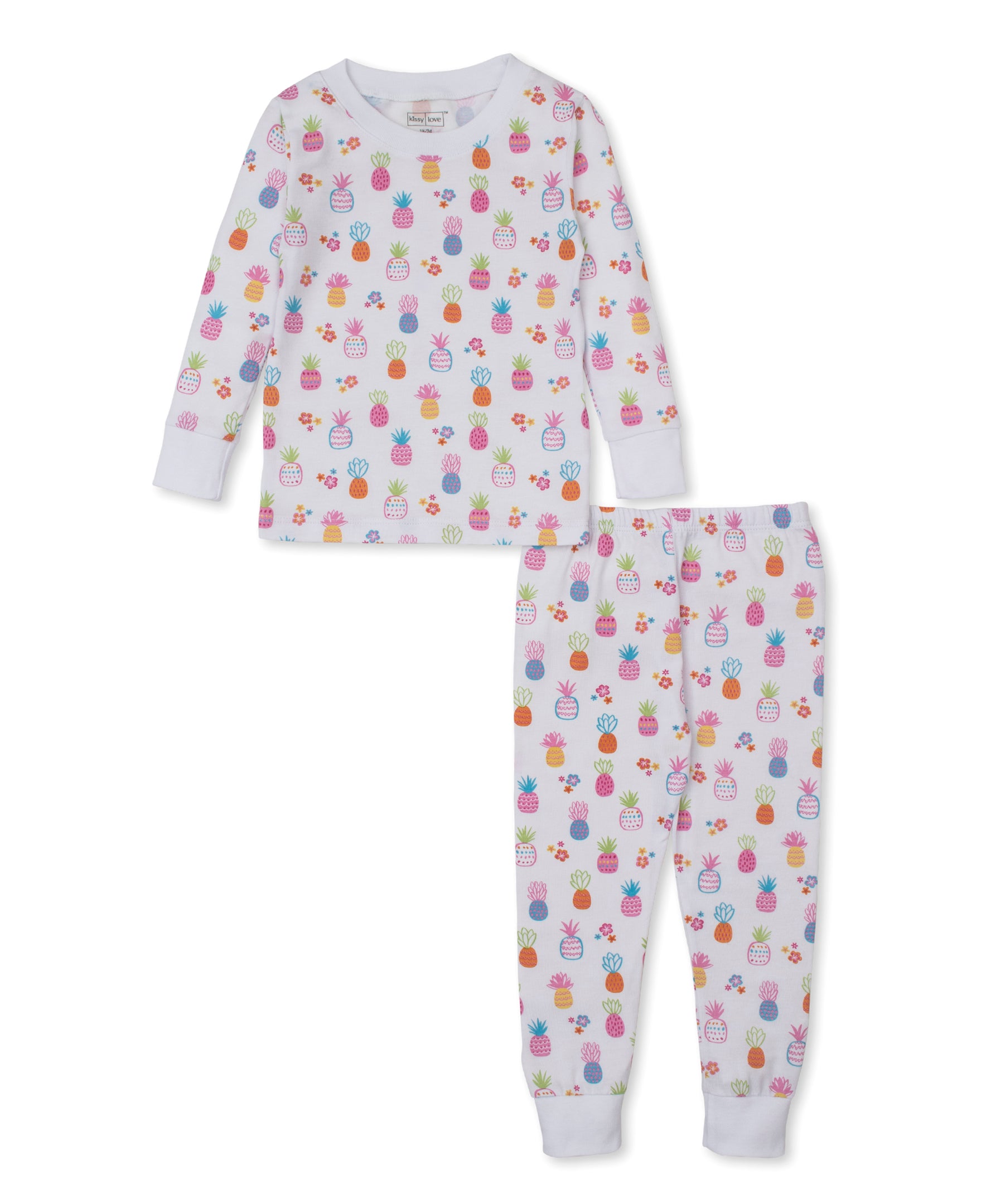 Kissy Love Pineapple Paradise StretchFlex Toddler Pajama Set - Kissy Kissy