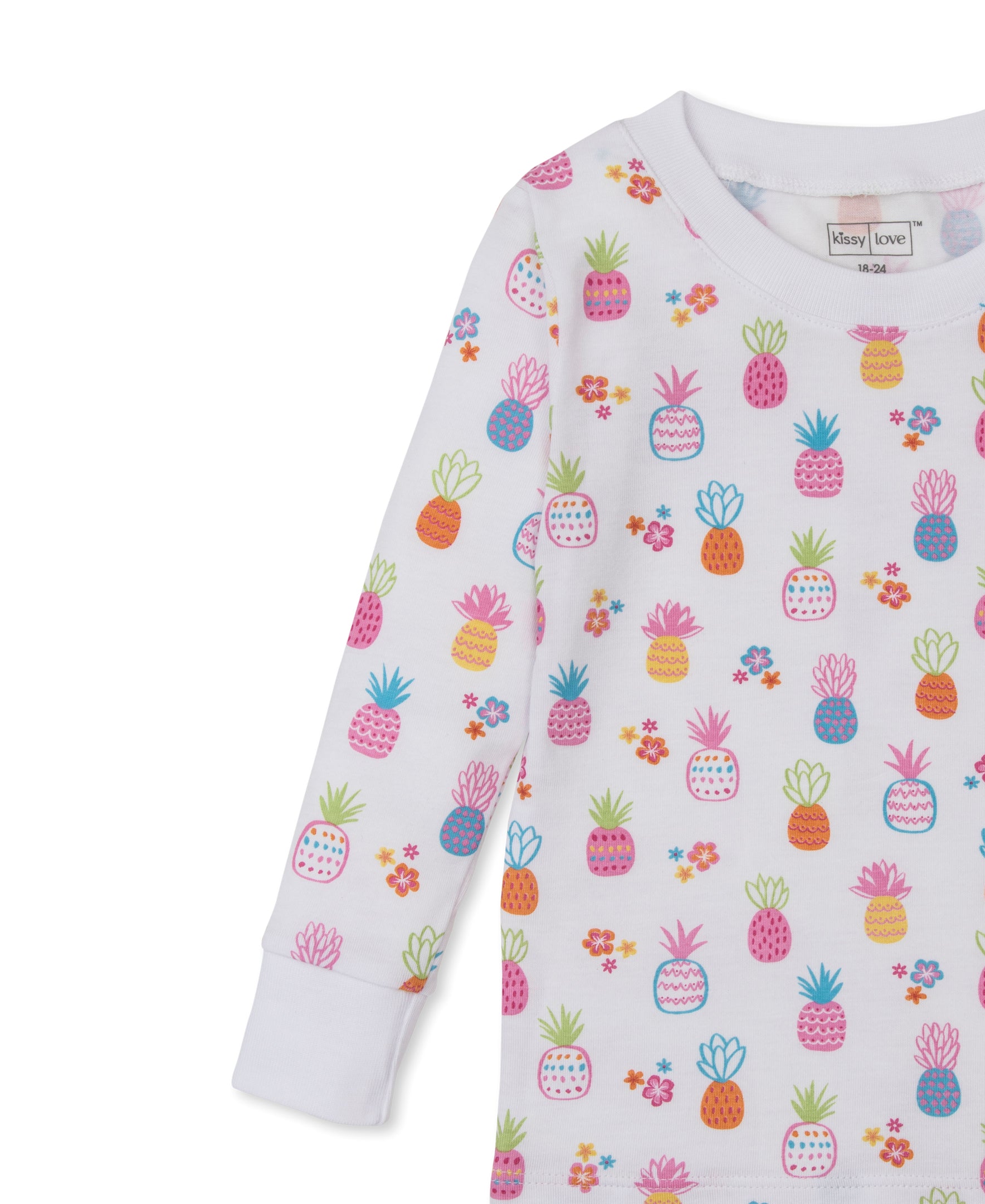Kissy Love Pineapple Paradise StretchFlex Toddler Pajama Set - Kissy Kissy