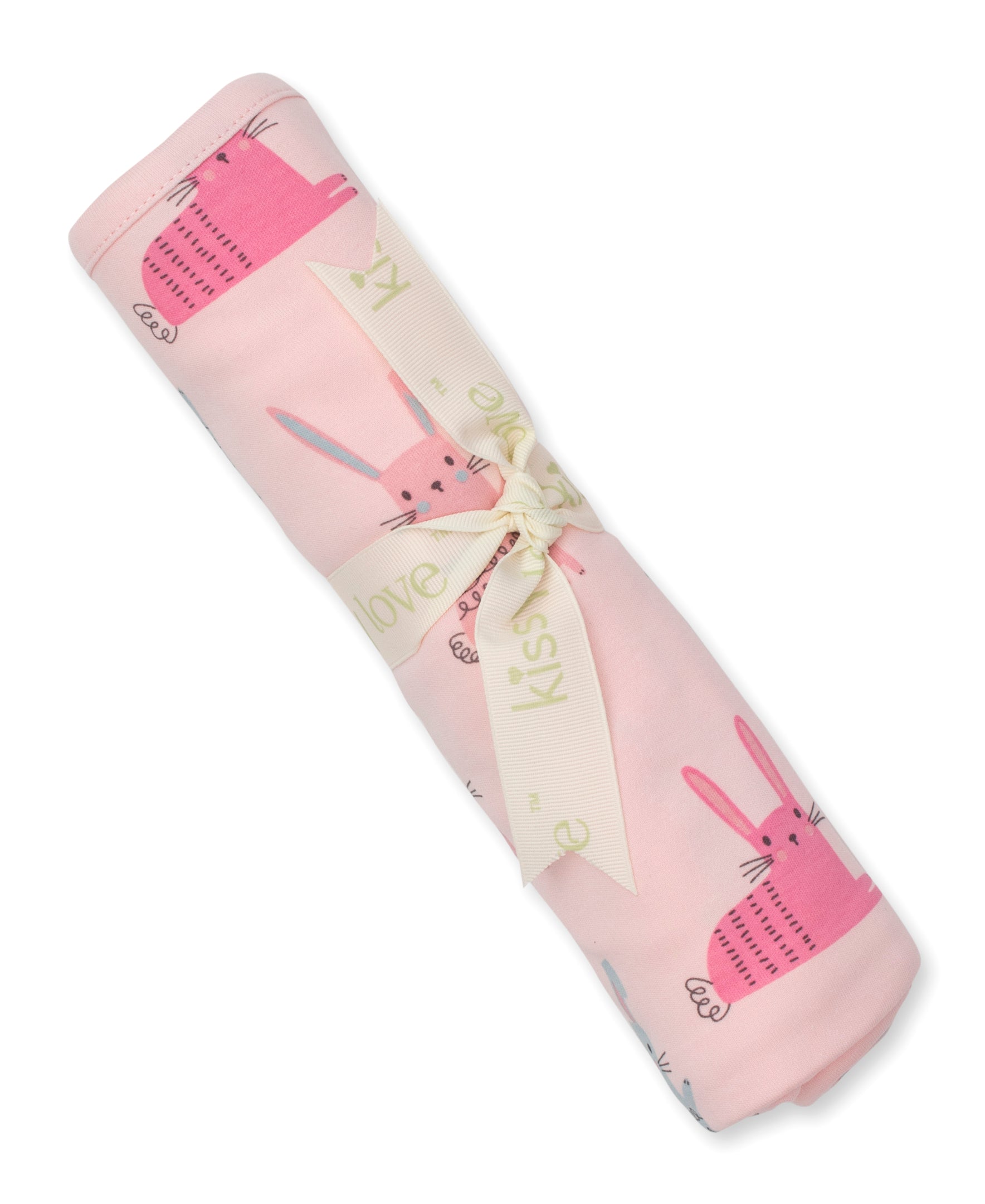 Kissy Love Honey Bunny Pink Blanket - Kissy Kissy