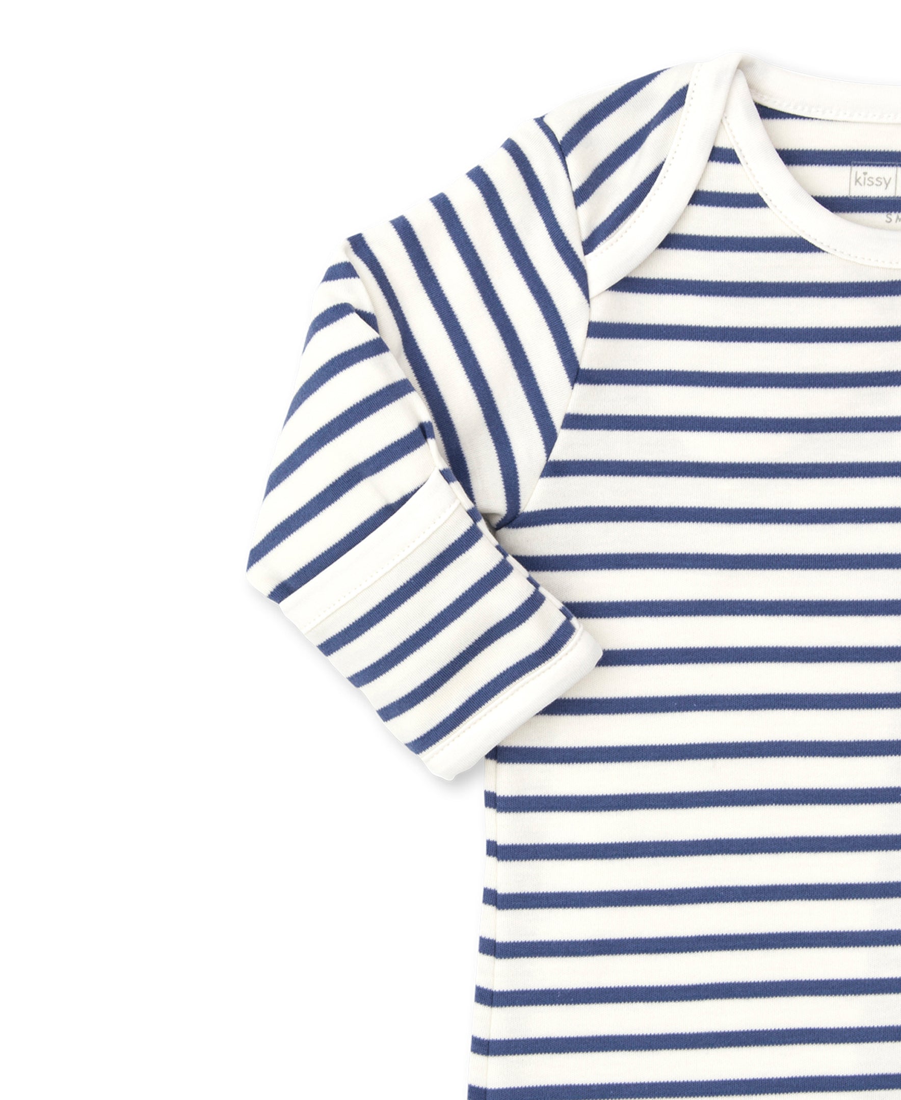 Kissy Love Basics Navy Stripes Knotted Sleep Sack - Kissy Kissy