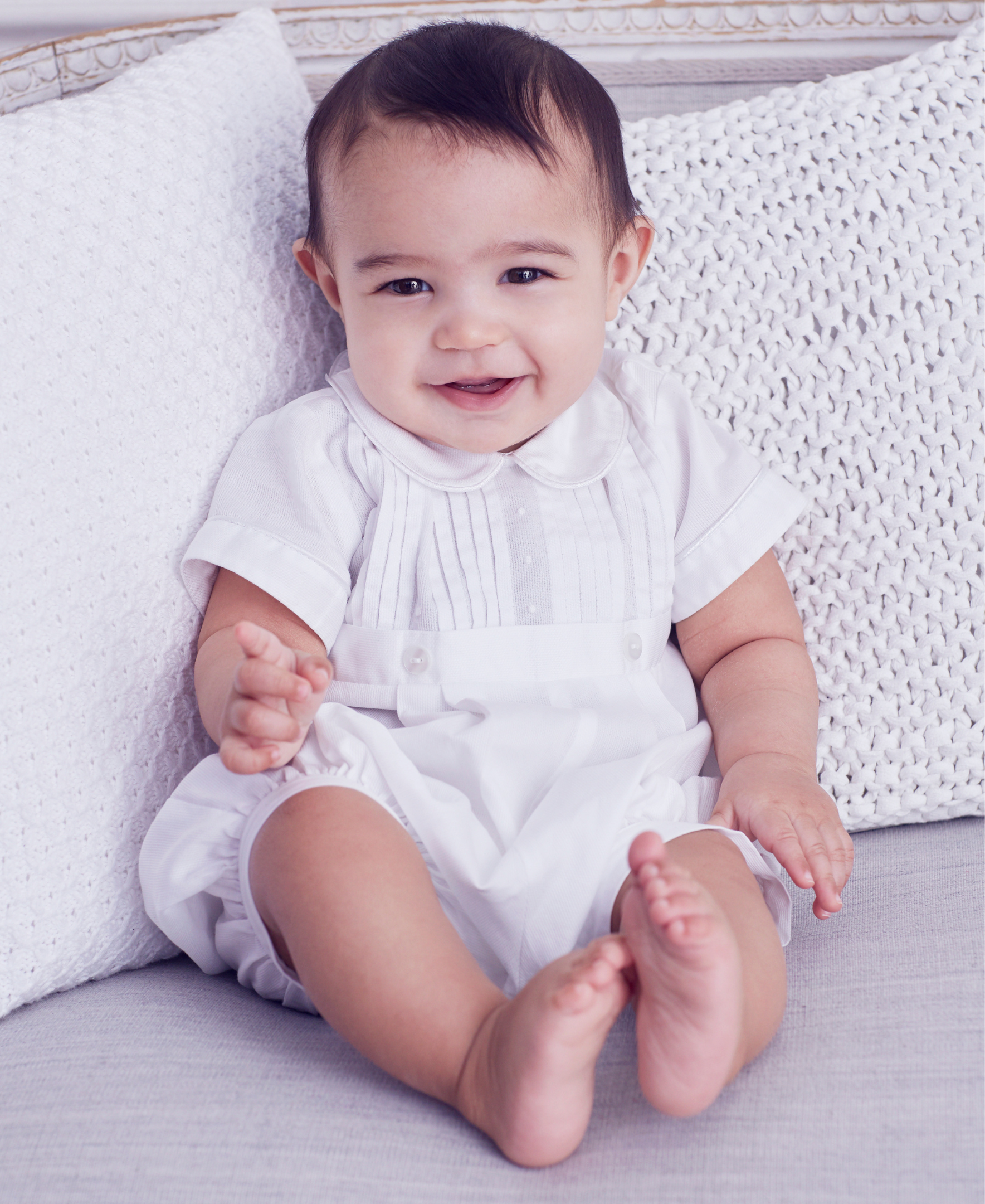 Alexander Christening Suit - Kissy Kissy