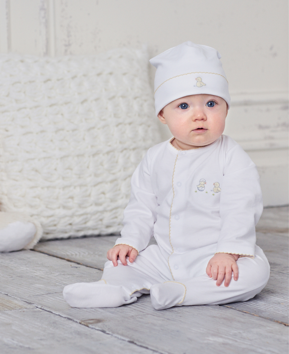 Hatchlings Footie & Hat Set - Kissy Kissy