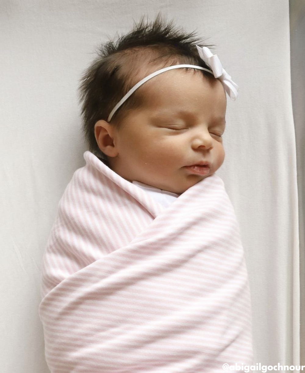 Simple Stripes Pink Blanket - Kissy Kissy