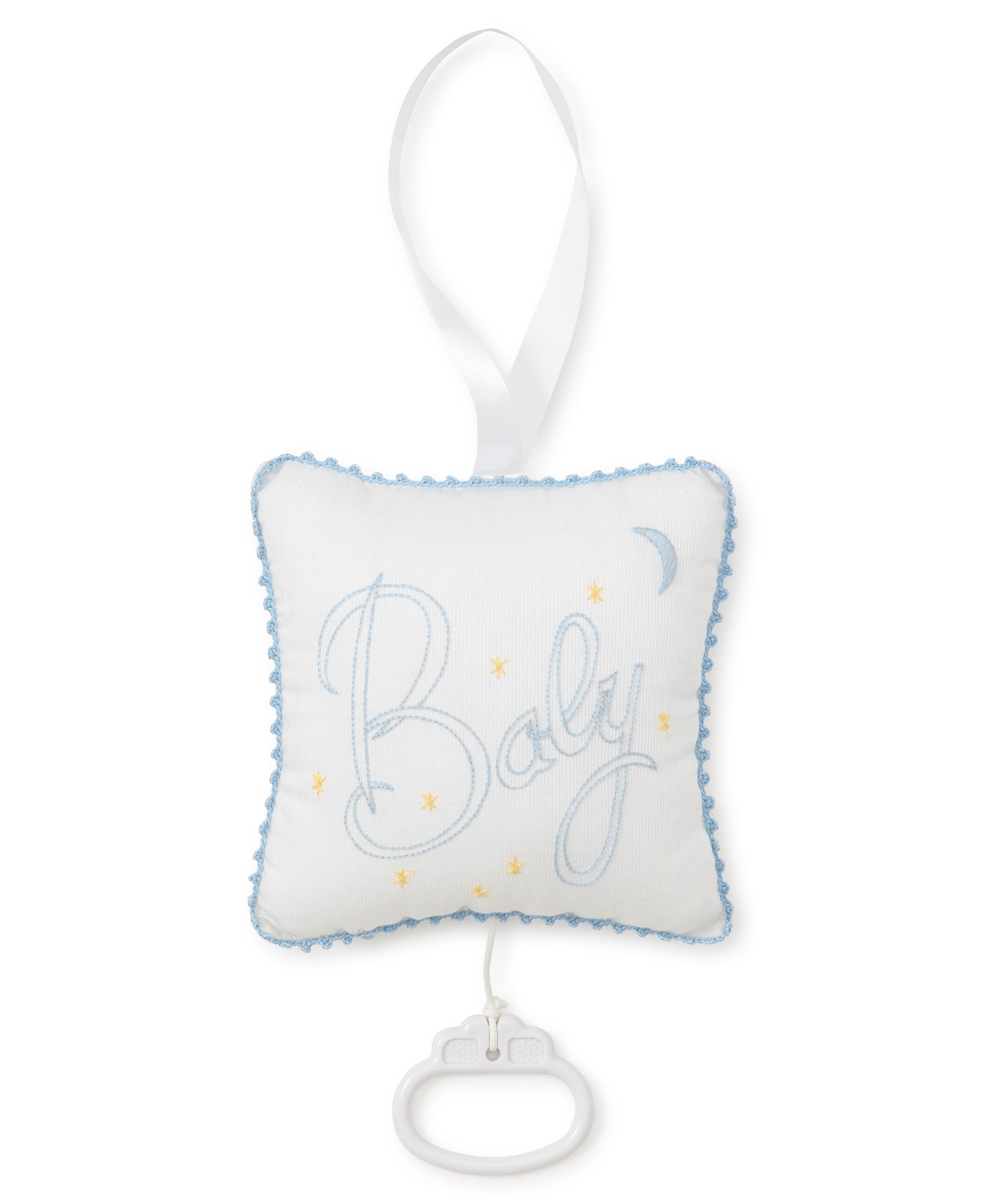 Blue "Baby" Musical Pillow - Kissy Kissy