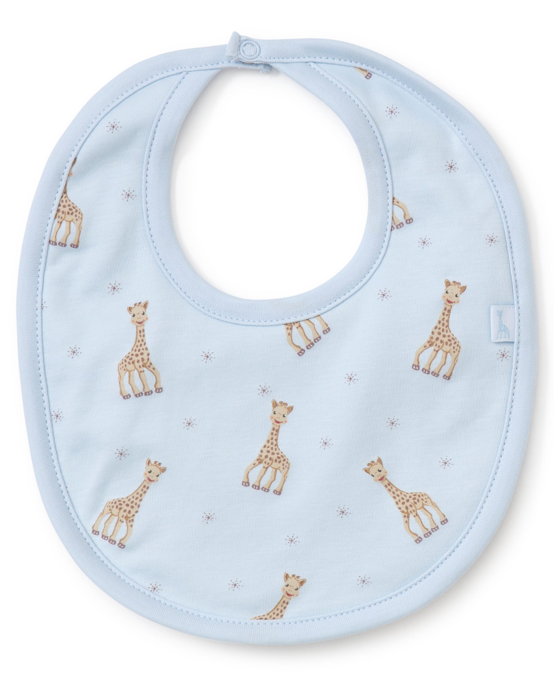 Sophie la girafe Blue Print Bib - Kissy Kissy