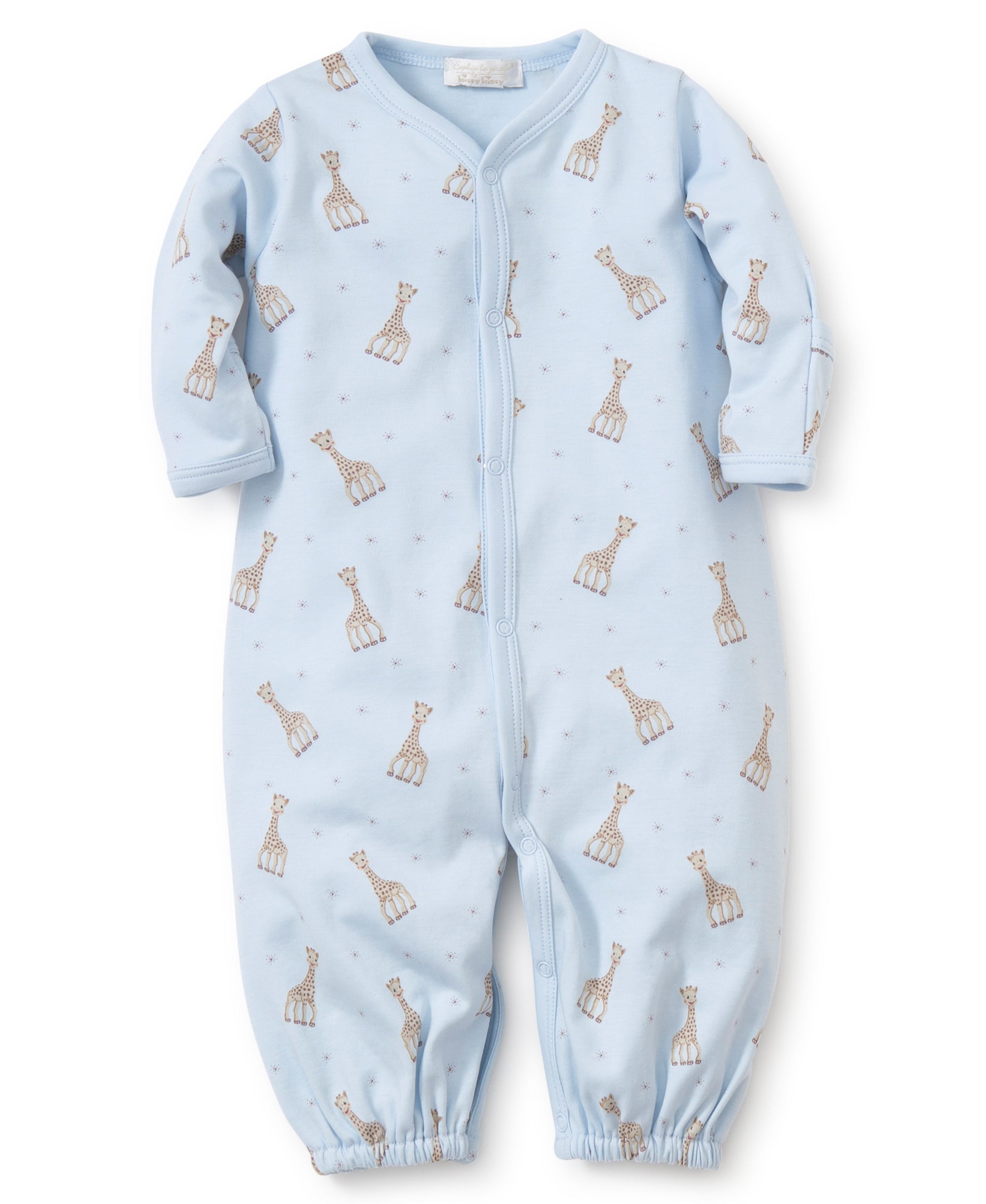 Sophie la girafe Blue Print Converter Gown - Kissy Kissy