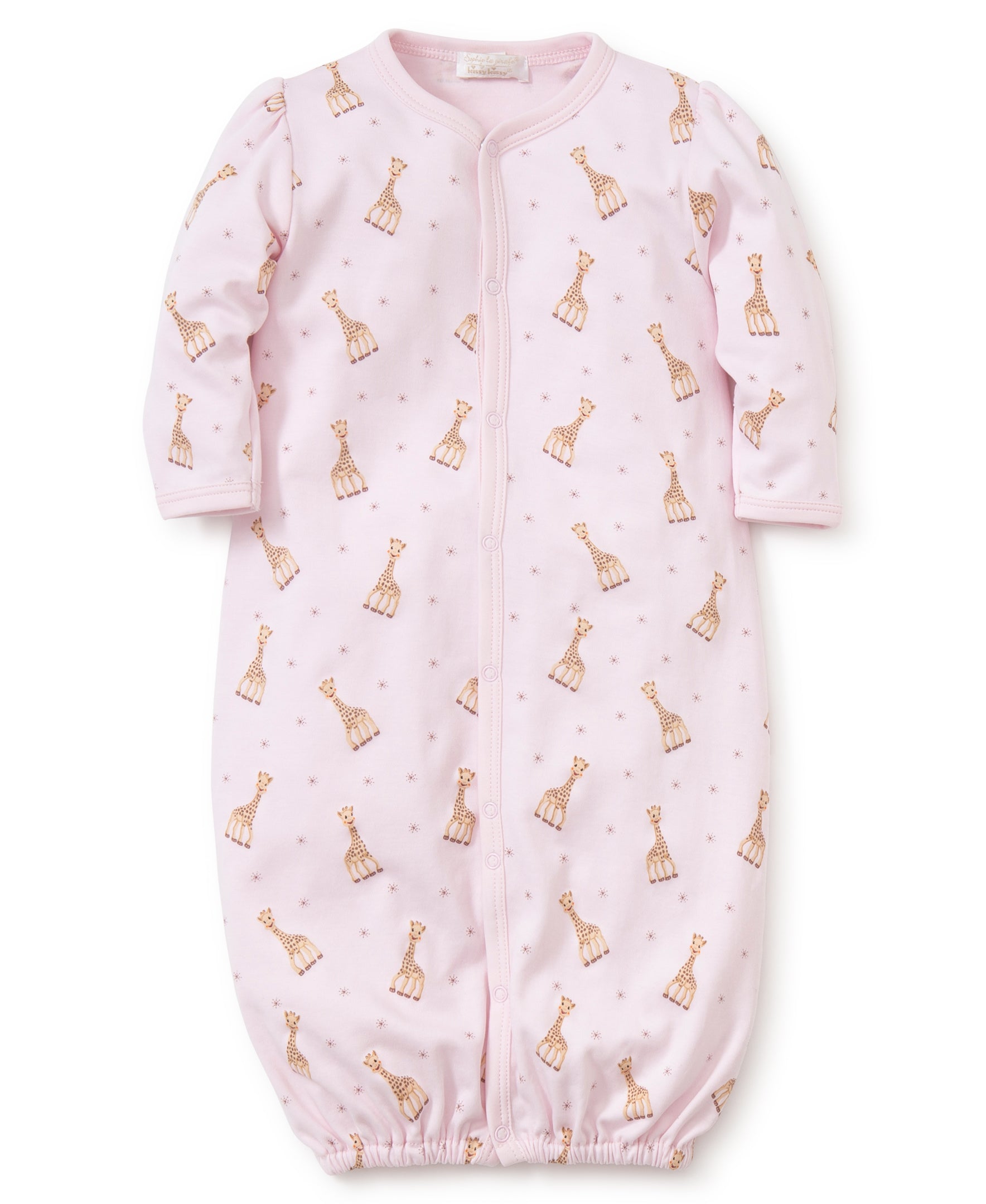 Sophie la girafe Pink Print Converter Gown - Kissy Kissy