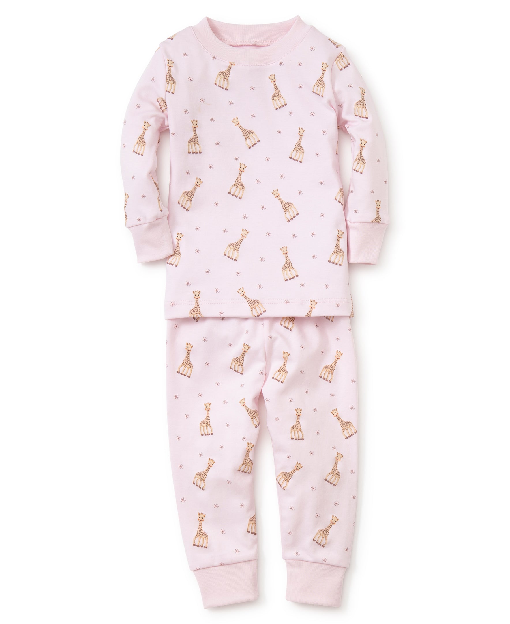 Sophie la girafe Pink Print Pajamas - Kissy Kissy