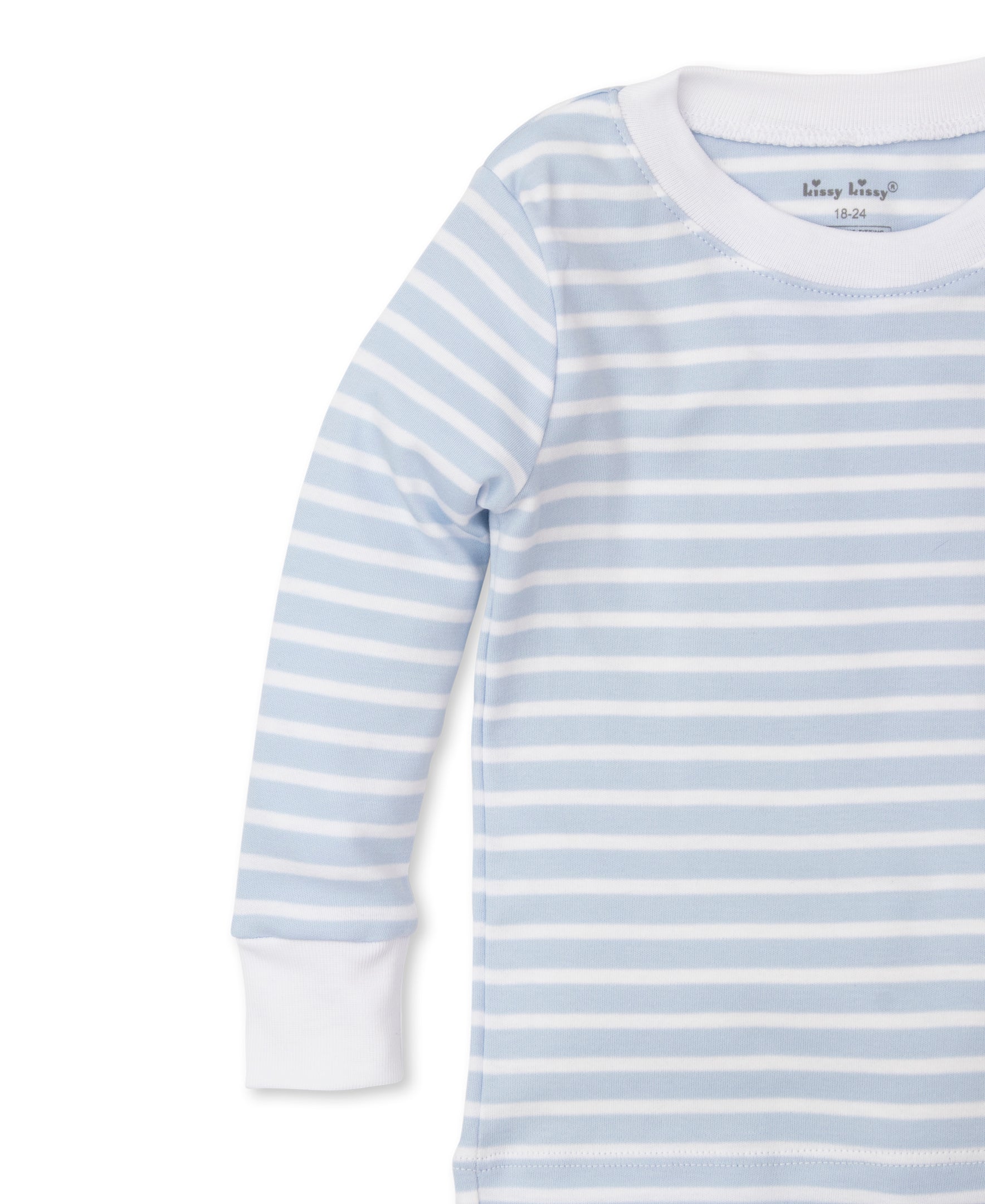 Team Stripes Blue Pajama Set - Kissy Kissy