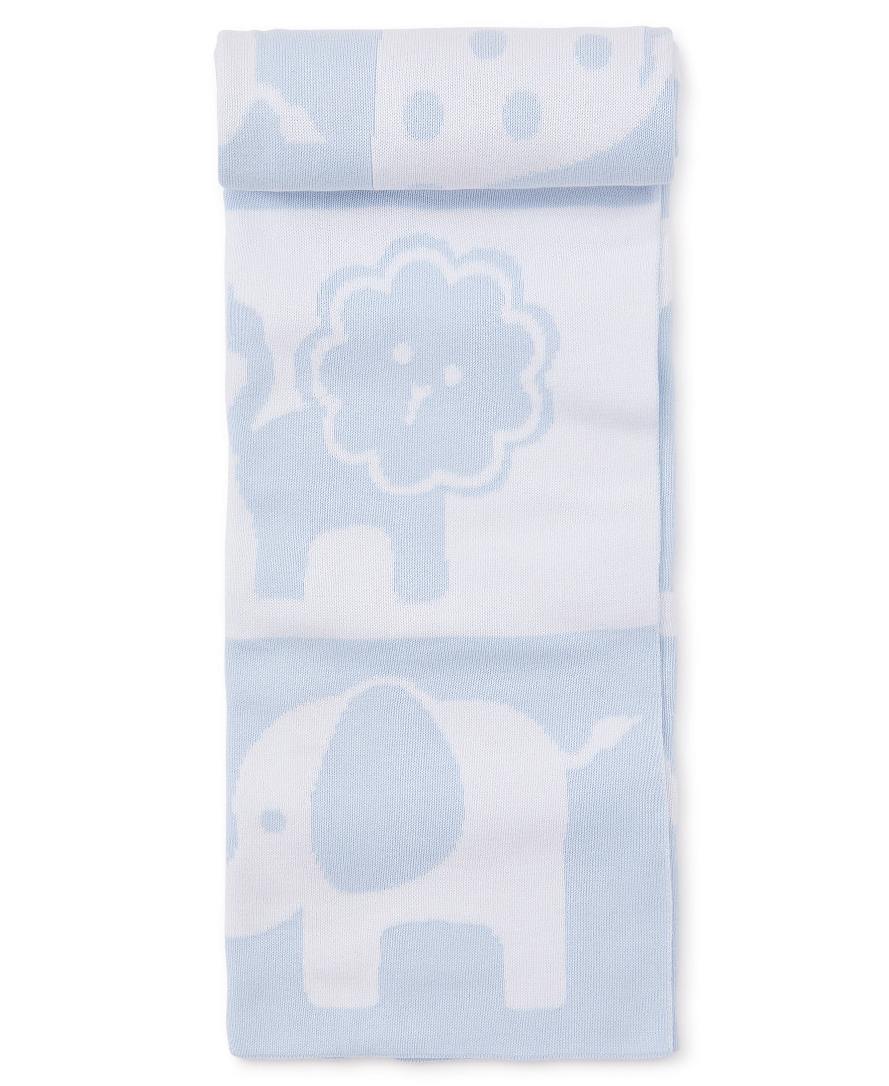 Blue Jungle Knit Novelty Blanket - Kissy Kissy