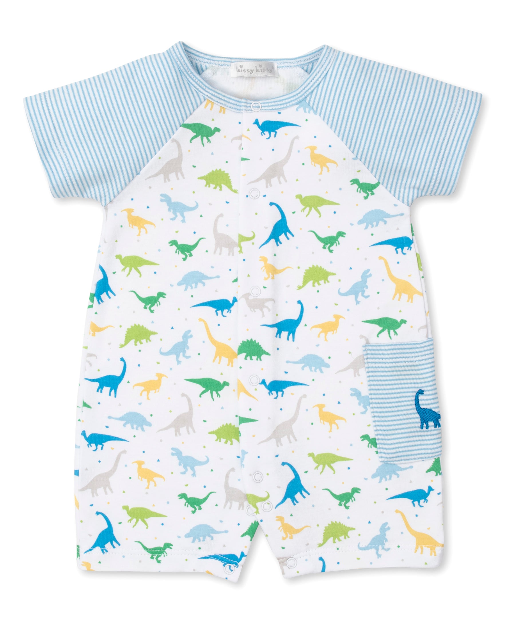 Dinosaur Galore Short Playsuit - Kissy Kissy