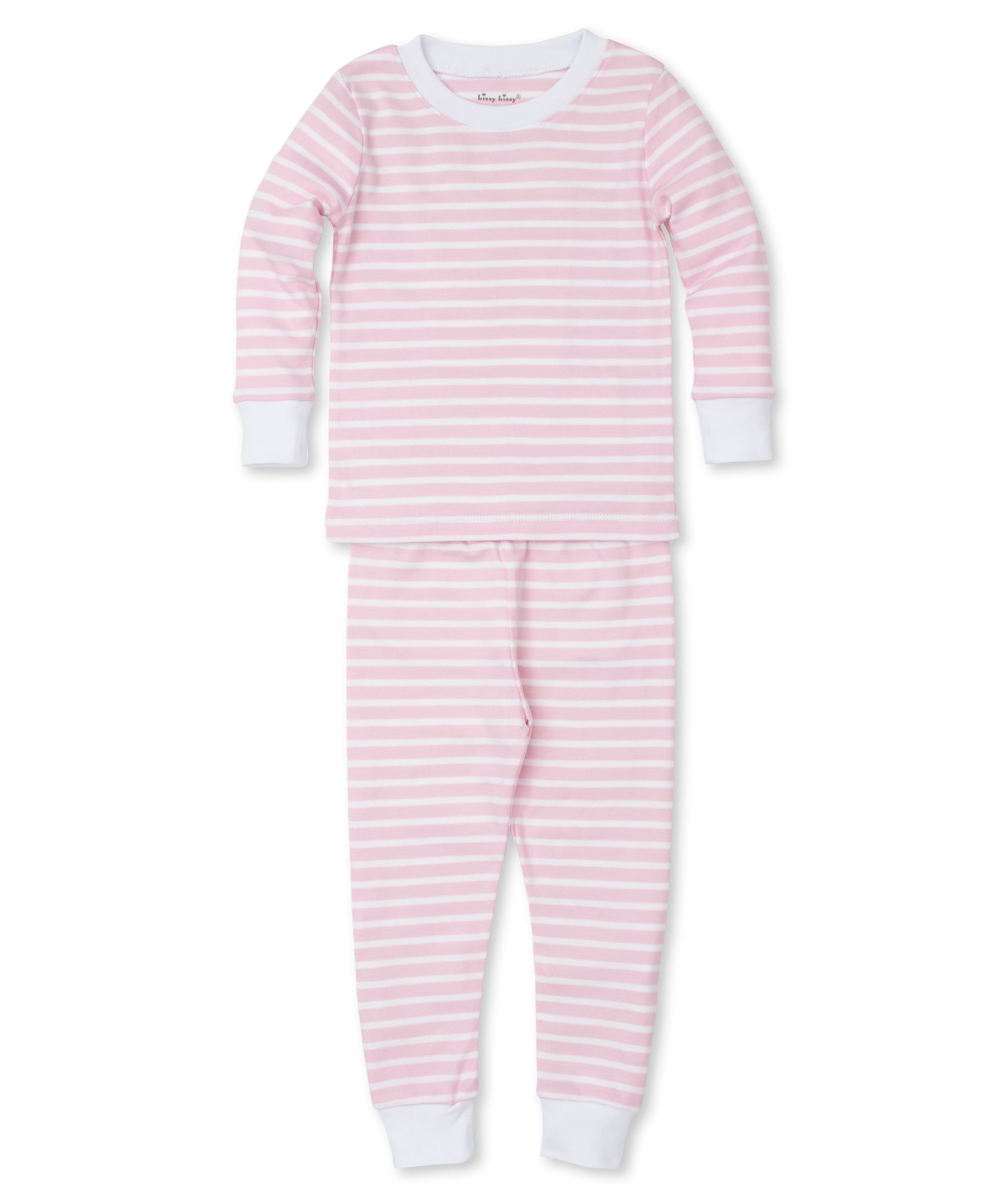 Team Stripes Pink Toddler Pajama Set - Kissy Kissy