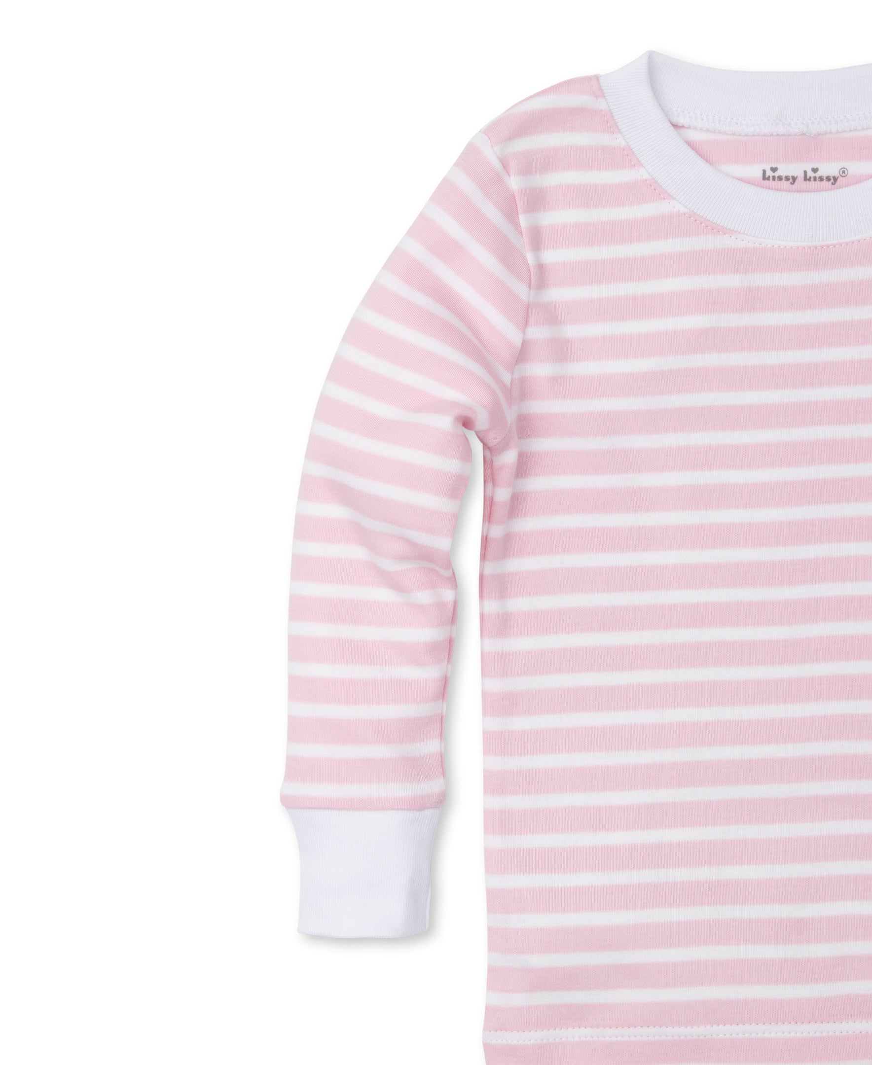 Team Stripes Pink Toddler Pajama Set - Kissy Kissy