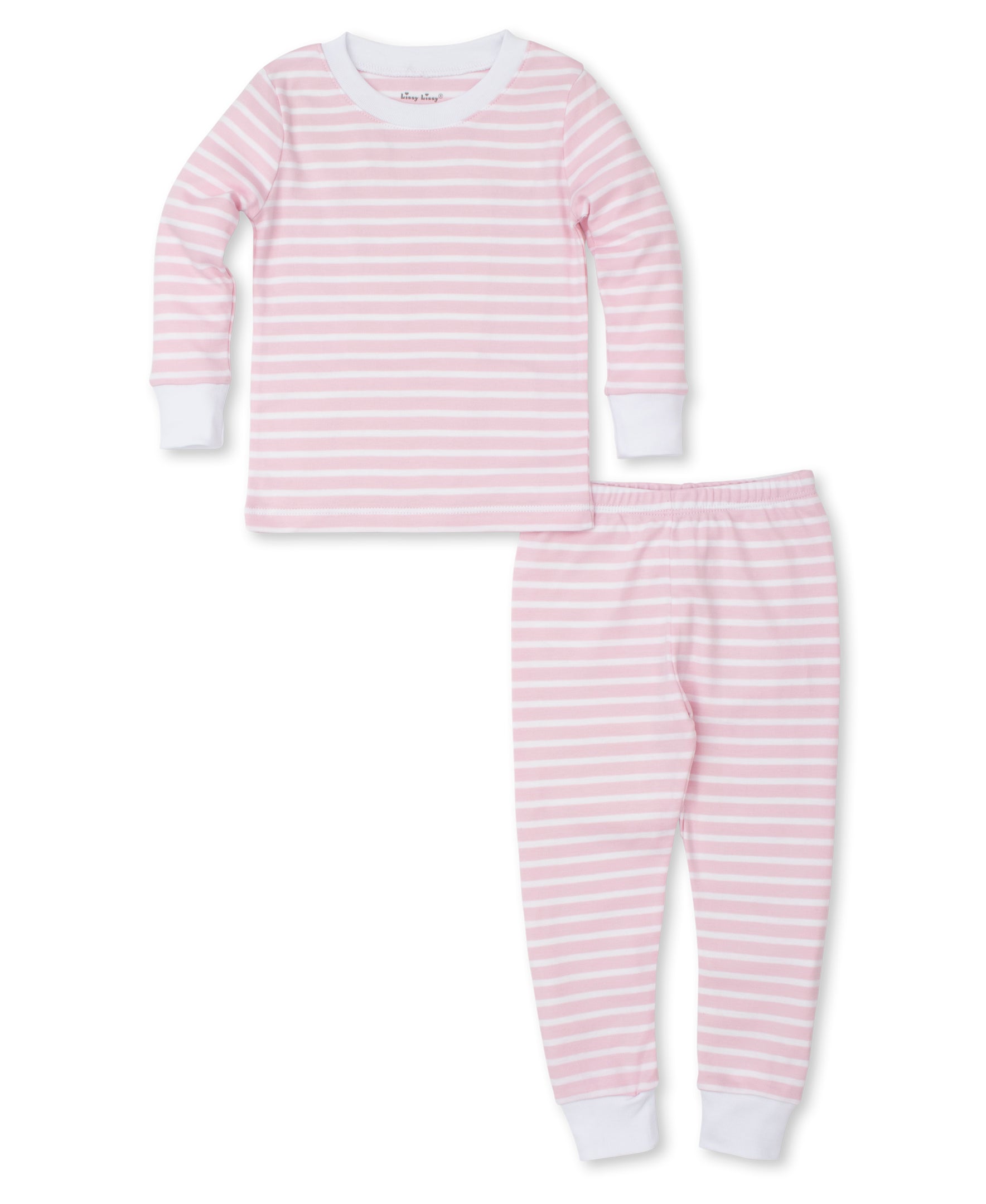 Team Stripes Pink Kids Pajama Set (8-10) - Kissy Kissy