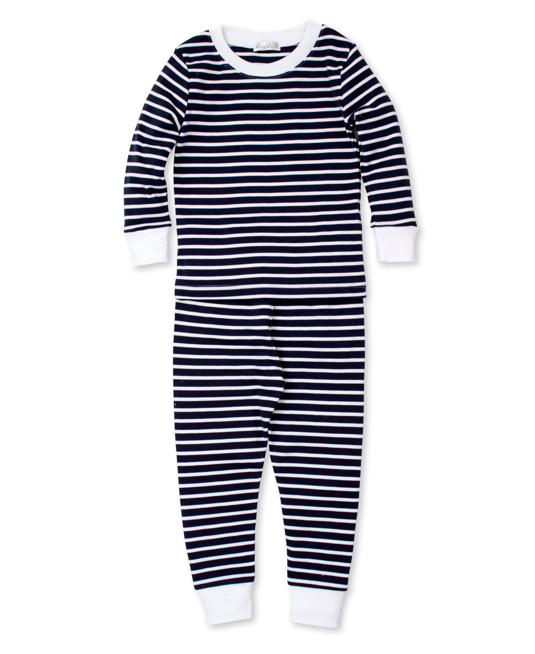 Team Stripes Navy Pajama Set - Kissy Kissy