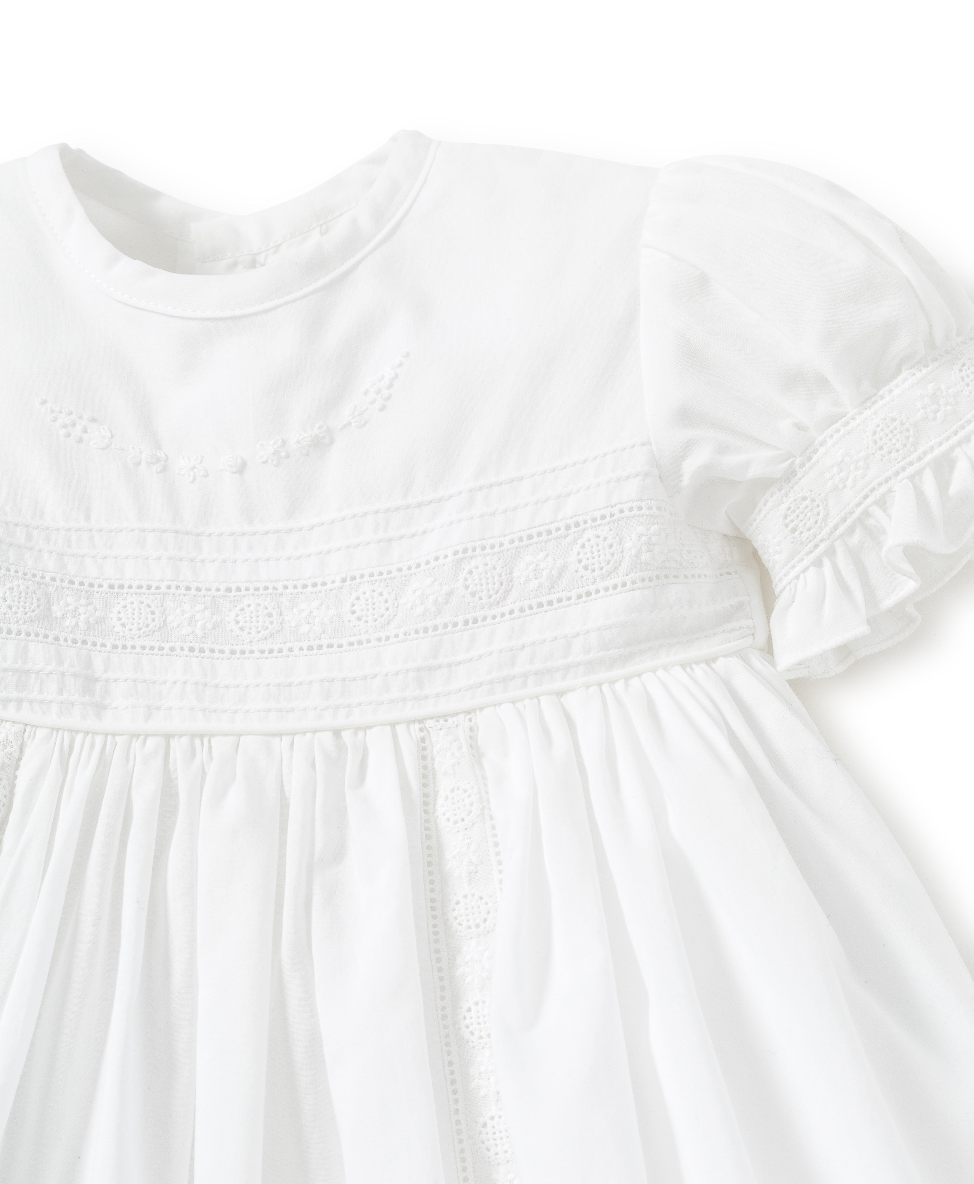 Nicole Christening Gown & Hat Set - Kissy Kissy
