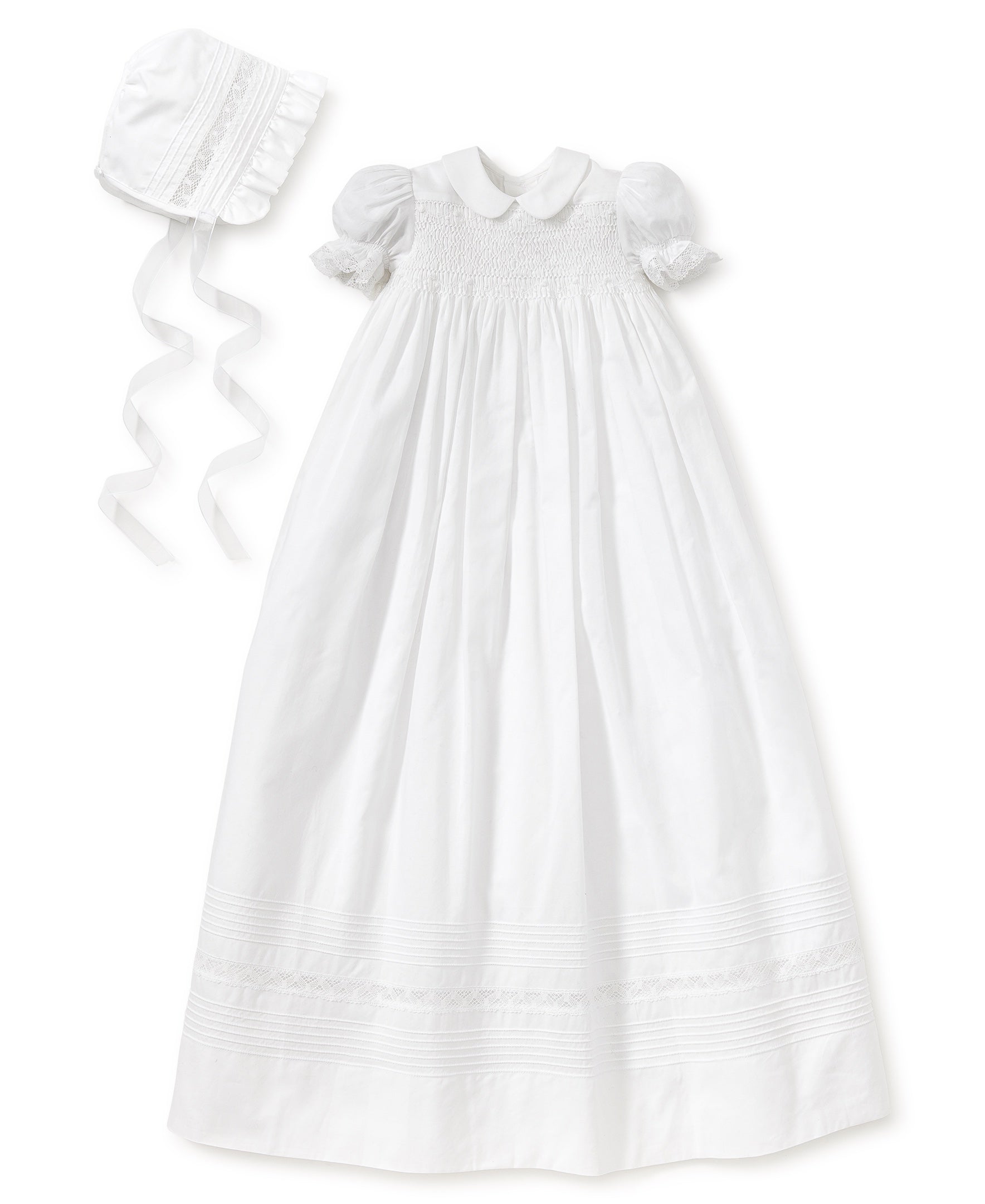 Silene Christening Gown & Hat Set - Kissy Kissy