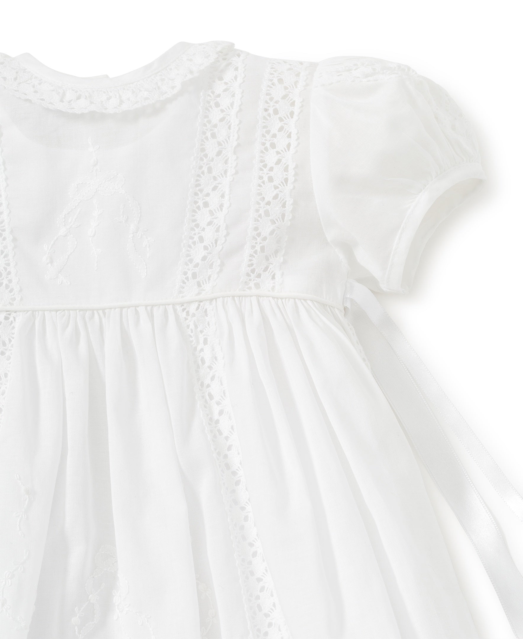 Victoria Christening Gown & Hat Set - Kissy Kissy