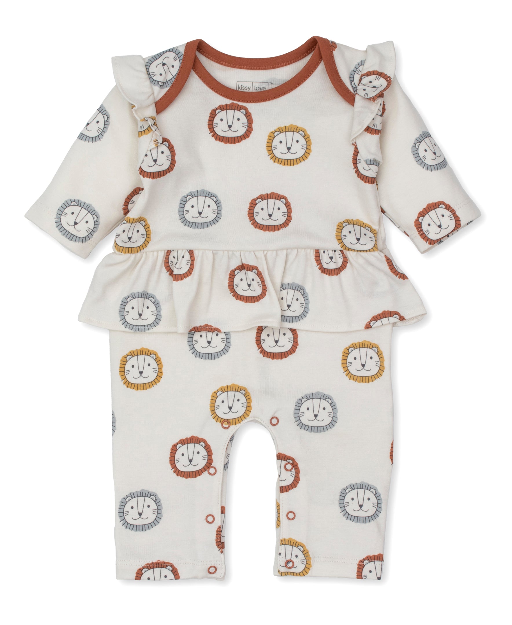 Kissy Love Happy Lions Playsuit - Kissy Kissy