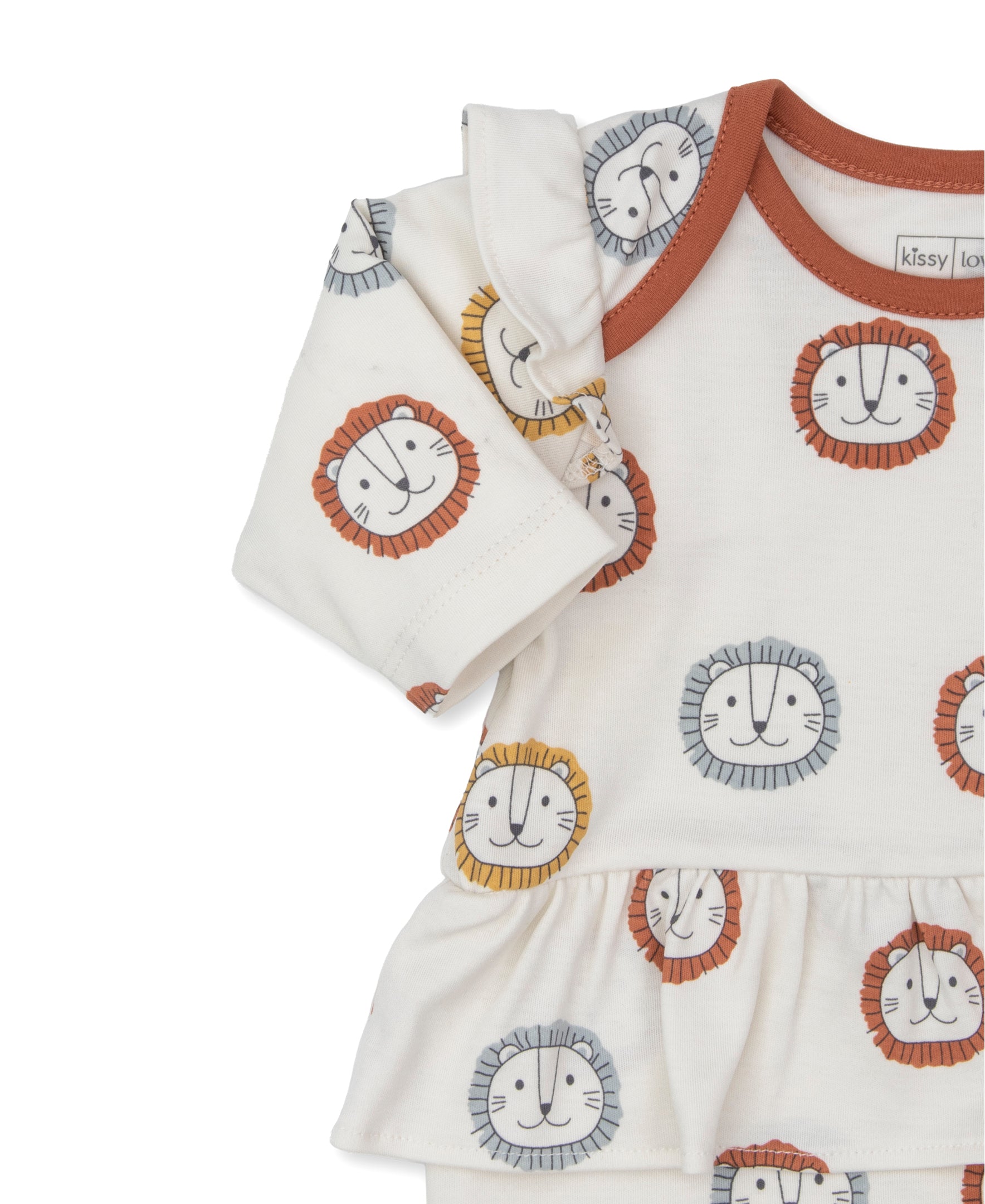 Kissy Love Happy Lions Playsuit - Kissy Kissy