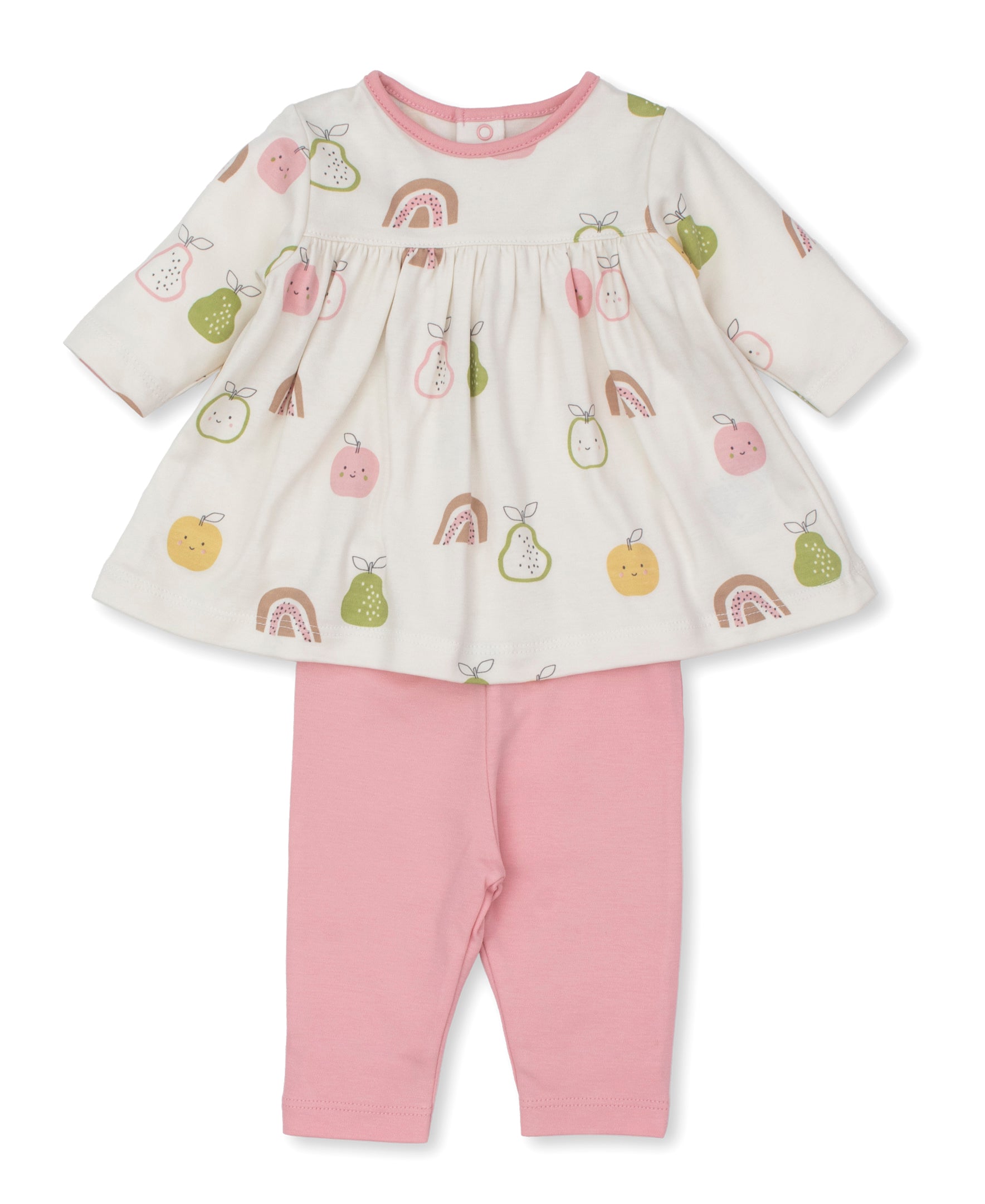 Kissy Love Pears and Rainbows Dress Set - Kissy Kissy
