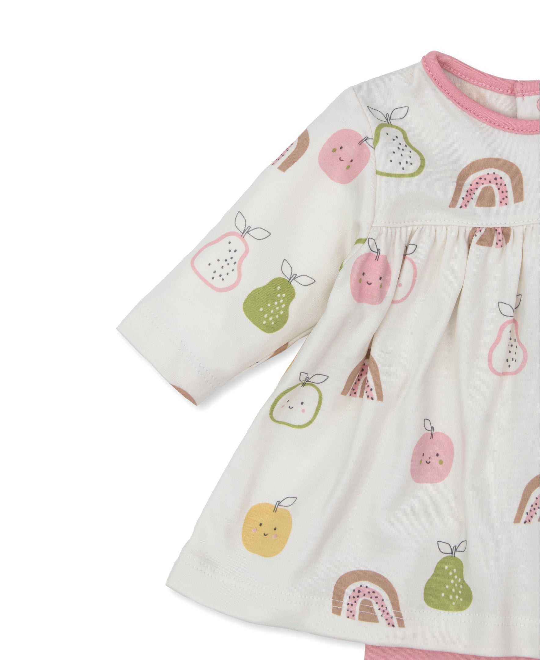 Kissy Love Pears and Rainbows Dress Set - Kissy Kissy