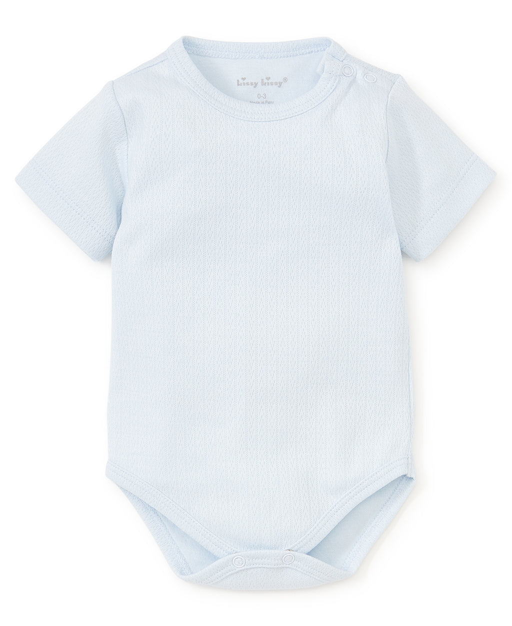 Pointelle Short Sleeve Bodysuit