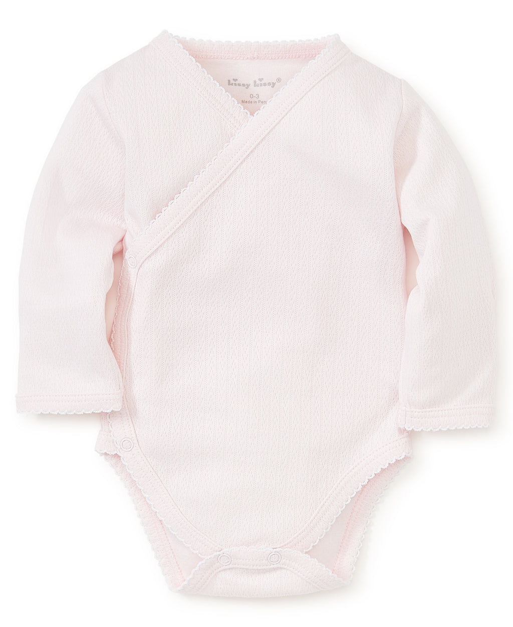 Pointelle Long Sleeve Bodysuit