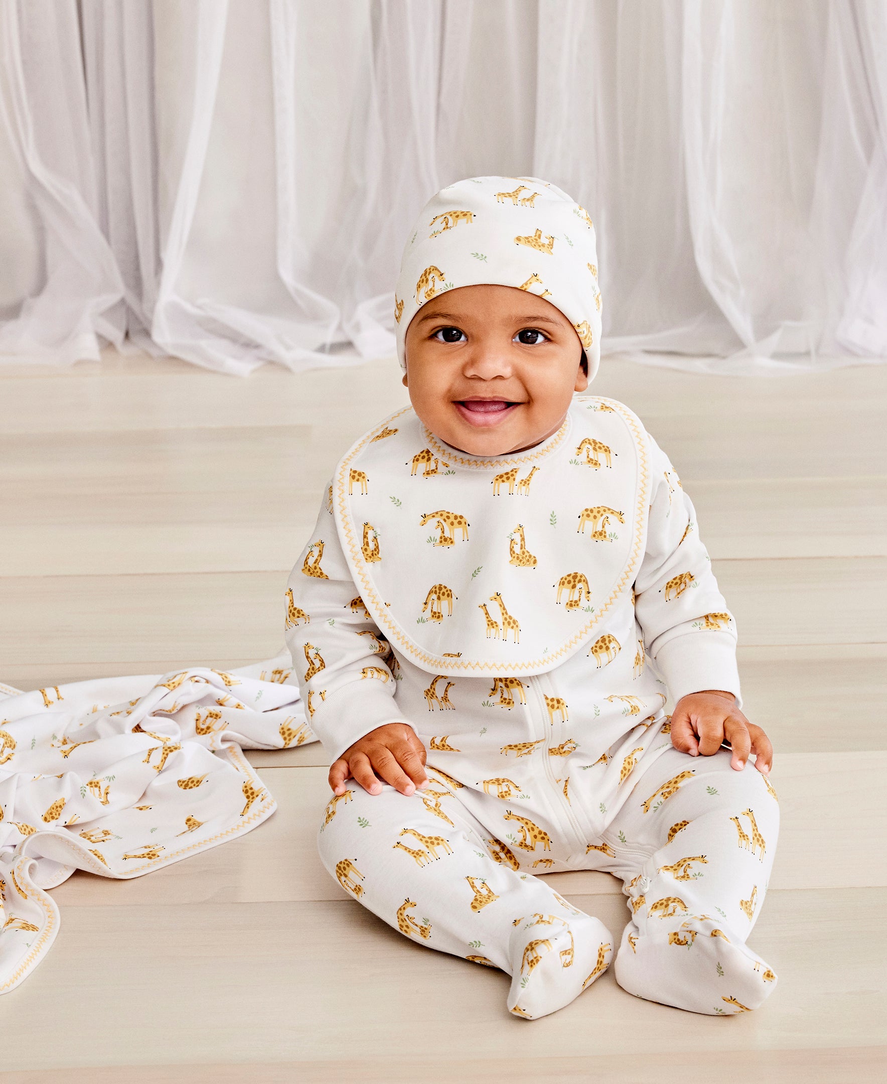 Giraffe Duo Bib - Kissy Kissy
