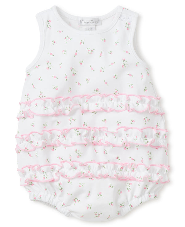 Garden Roses Ruffle Bubble - Kissy Kissy