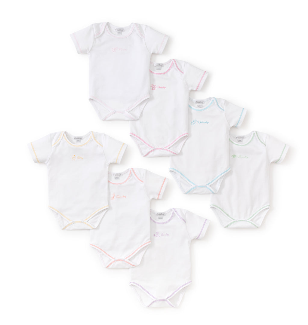 Days Week Bodysuit Set