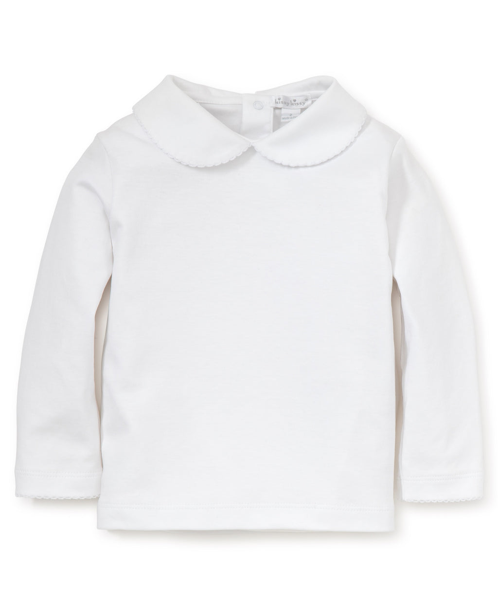 Basics L S Collar Tee