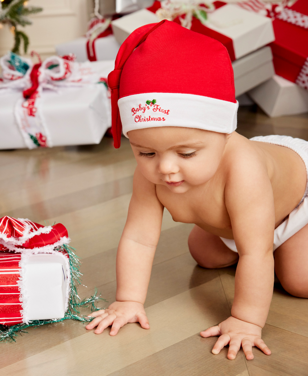 Baby's First Christmas 26 Stocking Hat