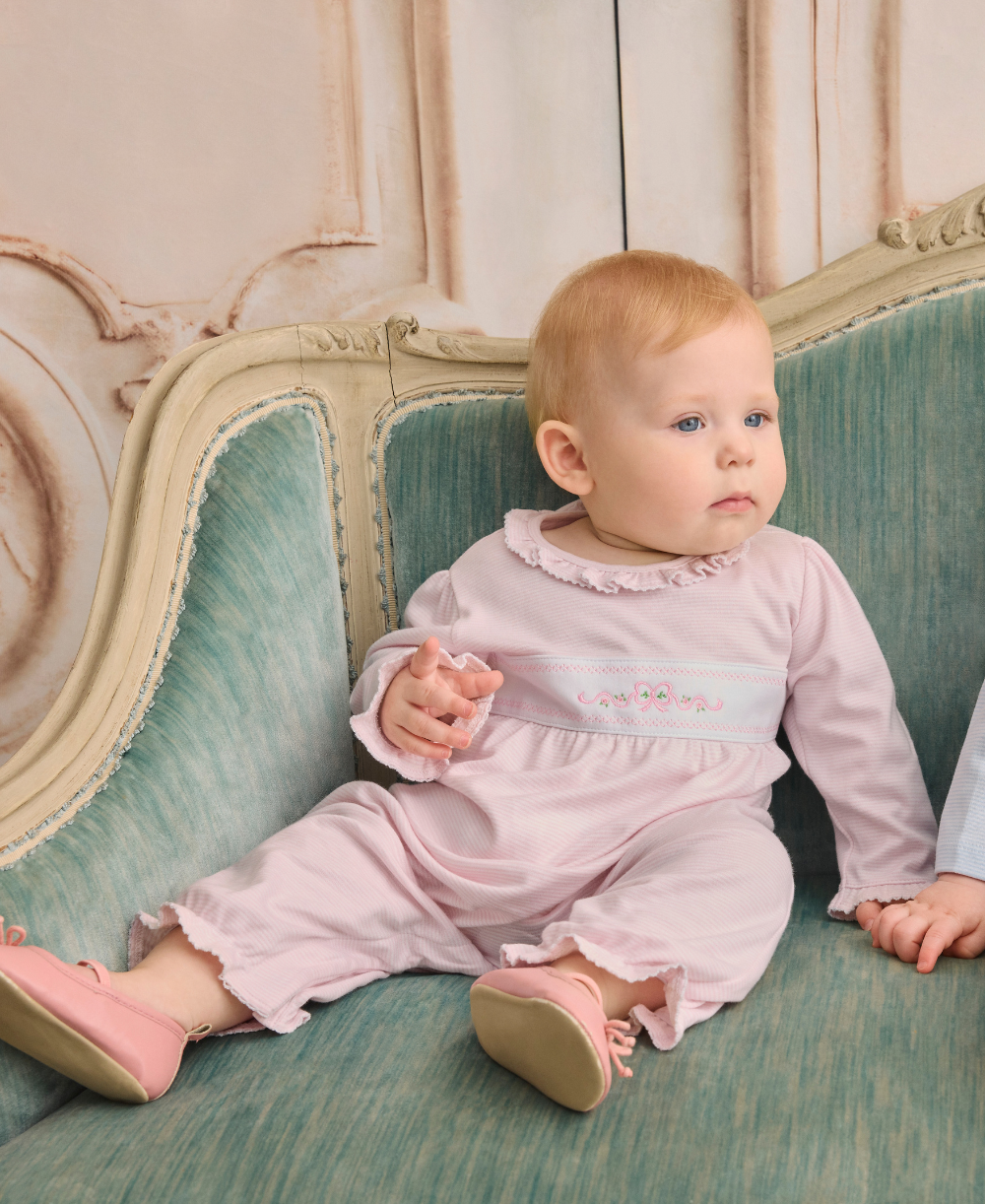 Classic Treasures FA26 Pink Stripe Playsuit