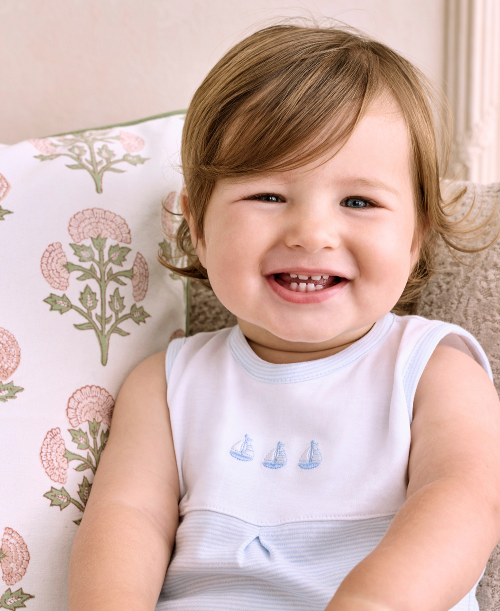 Classic Treasures SP26 Sleeveless Stripe Playsuit - Kissy Kissy