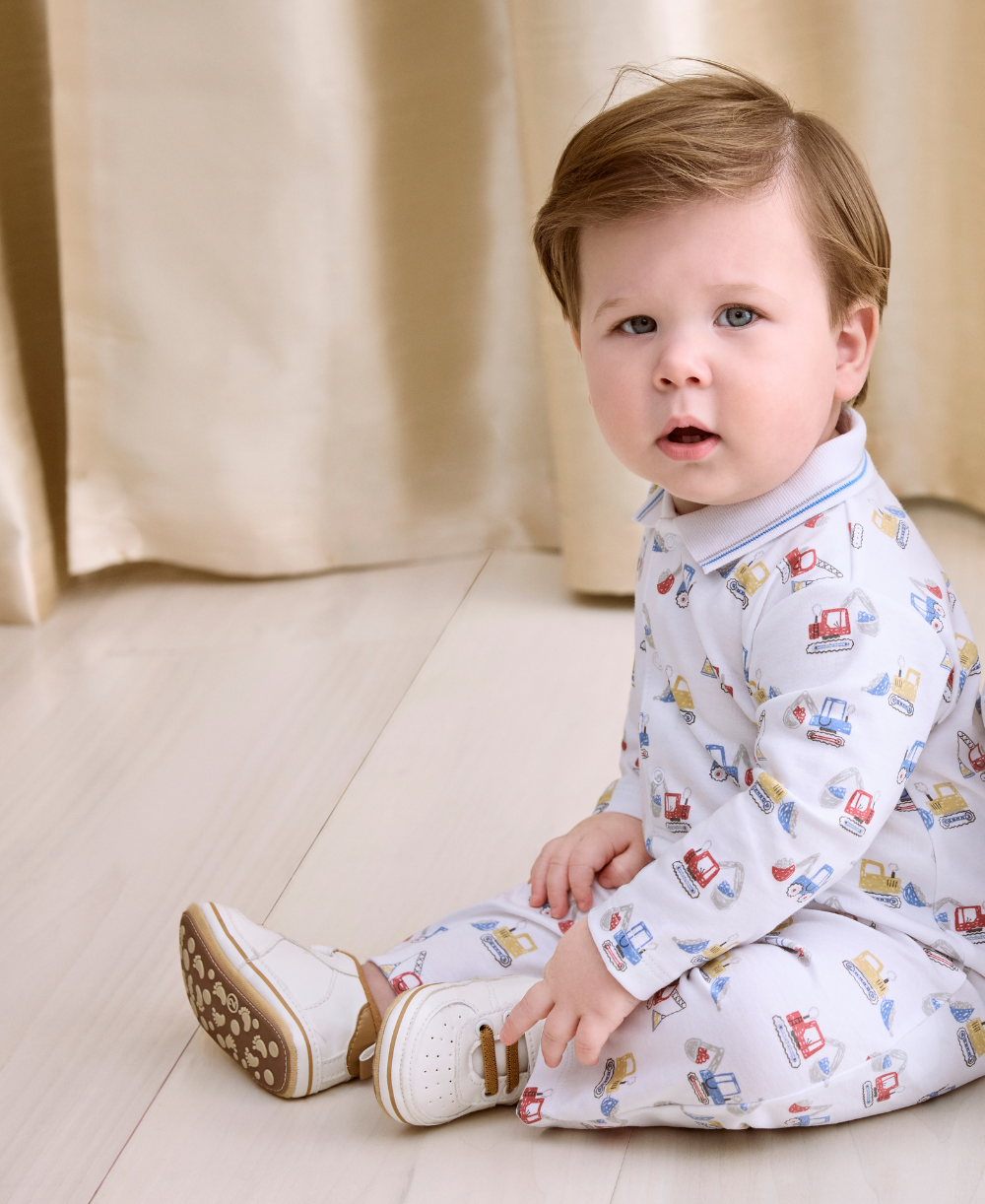 Construction Diggers Playsuit - Kissy Kissy